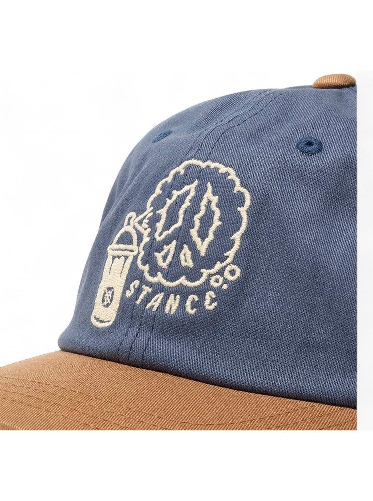 Stance Baseball Cap Standard Adjustable Cap blau/braun - 1 Stück