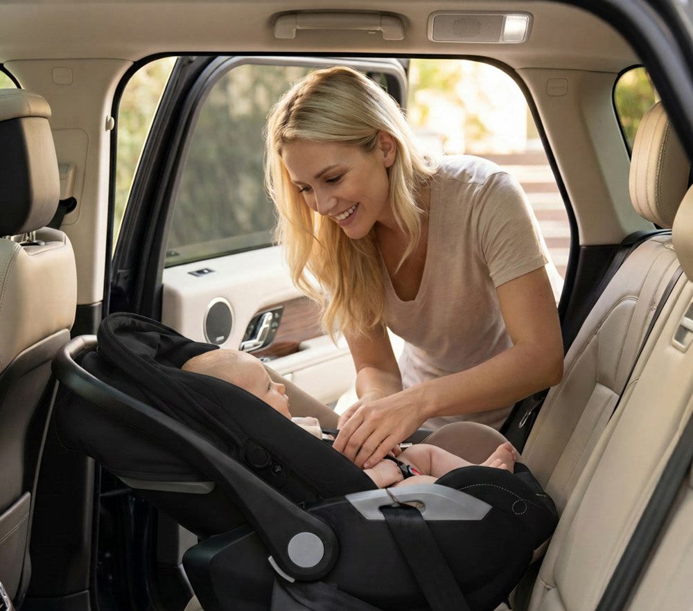 Fillikid Autokindersitz NOA, inkl. Basisstation, ab: ab Geburt, ab: 40 cm, bis: 87 cm, Gr. 0, 360 °