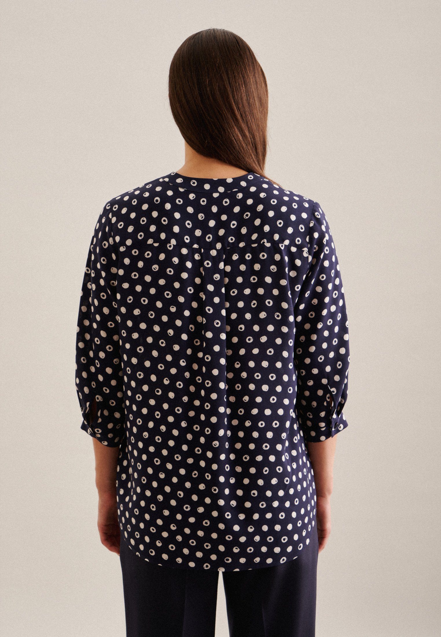 seidensticker Klassische Bluse Schwarze Rose 3/4-Arm günstig online kaufen