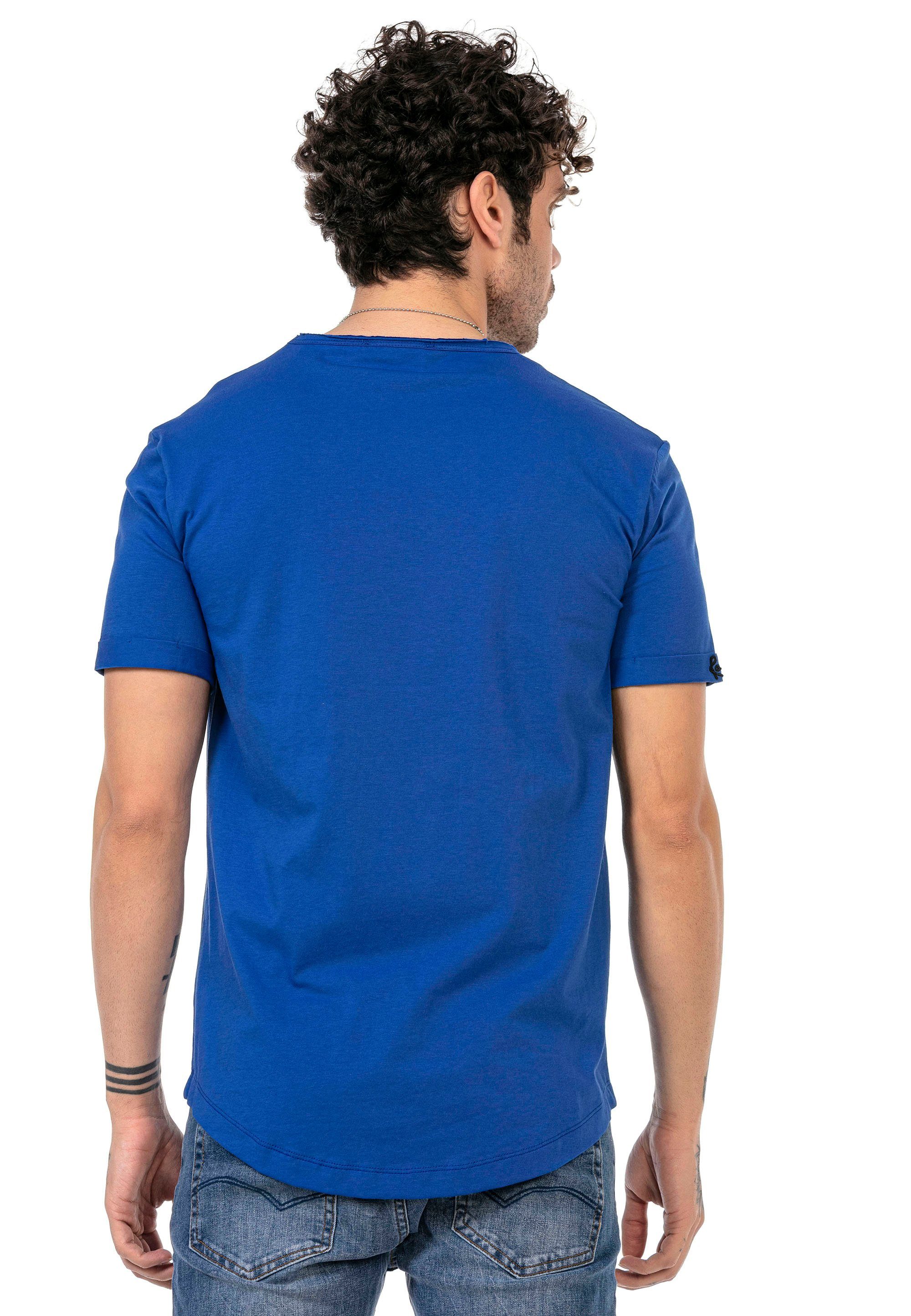 blau Cruces mit T-Shirt Tragekomfort Las RedBridge tollem
