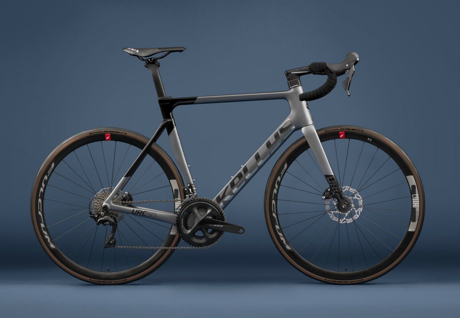 Kellys racing bike URC 50 Grey 28" diamond frame, 22-speed Shimano 105 R7000 (direct mount) rear derailleur