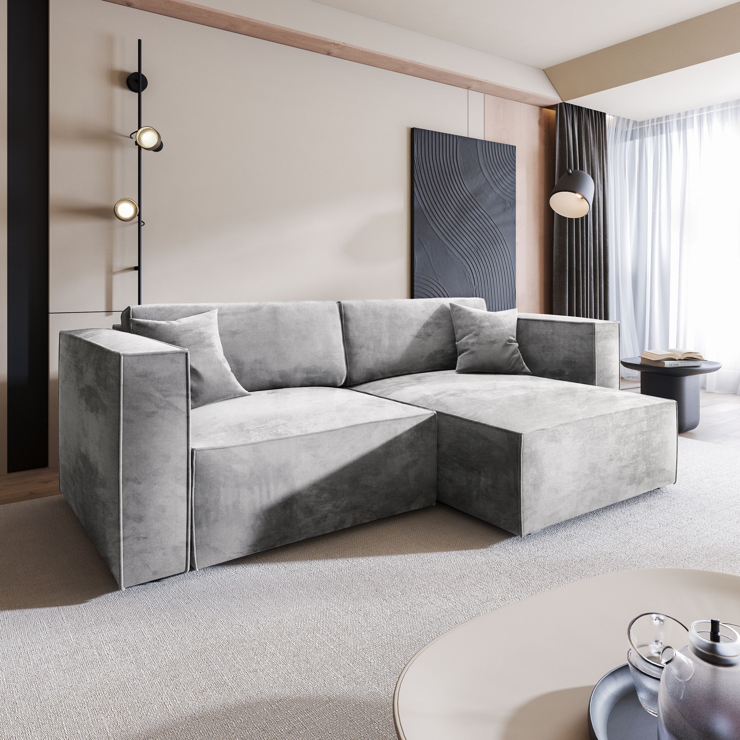 Masseno Ecksofa NERIO mit Schlaffunktion L-Form, günstig online kaufen