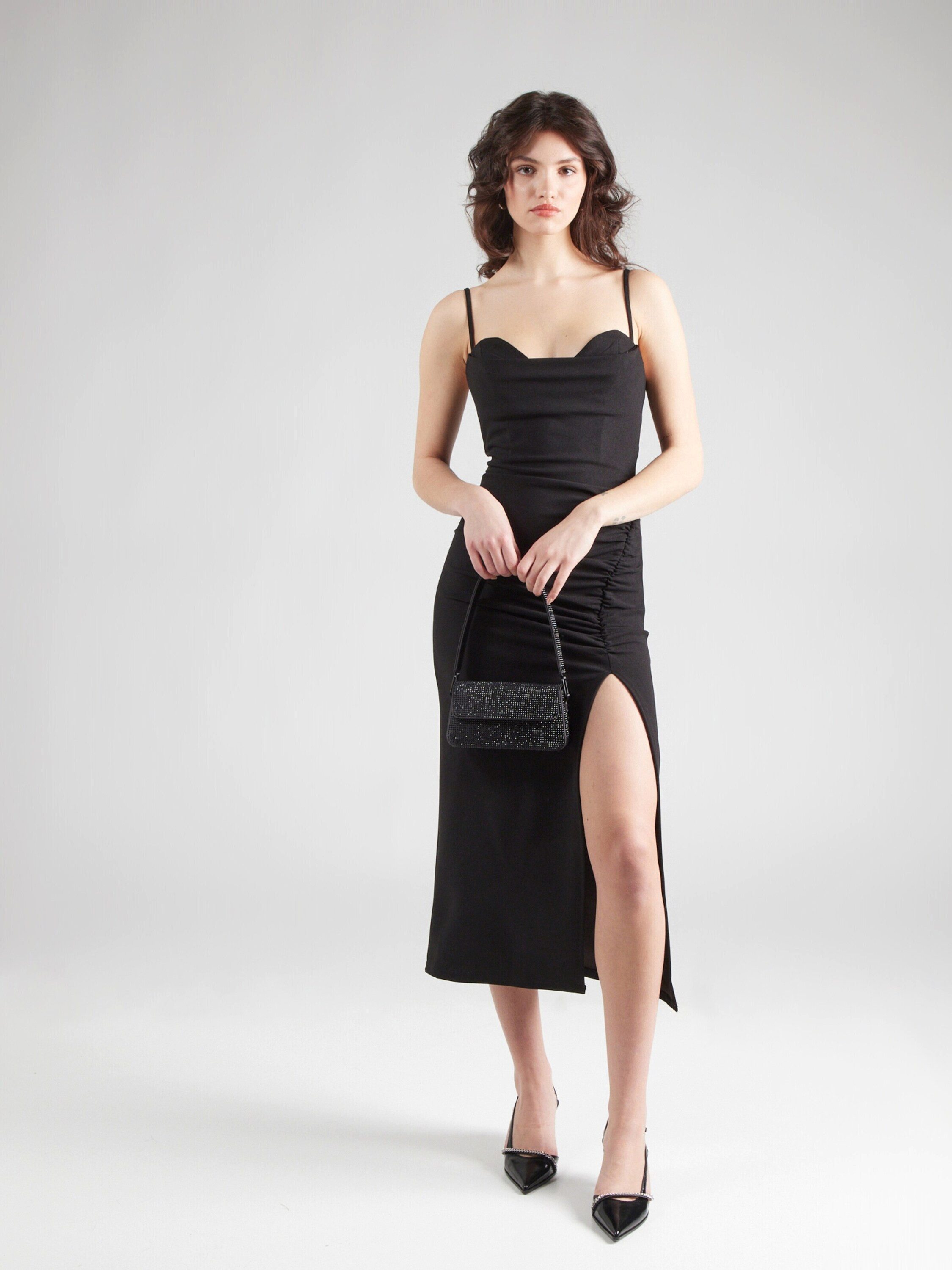 Skirt & Stiletto Cocktailkleid (1-tlg) Drapiert/gerafft