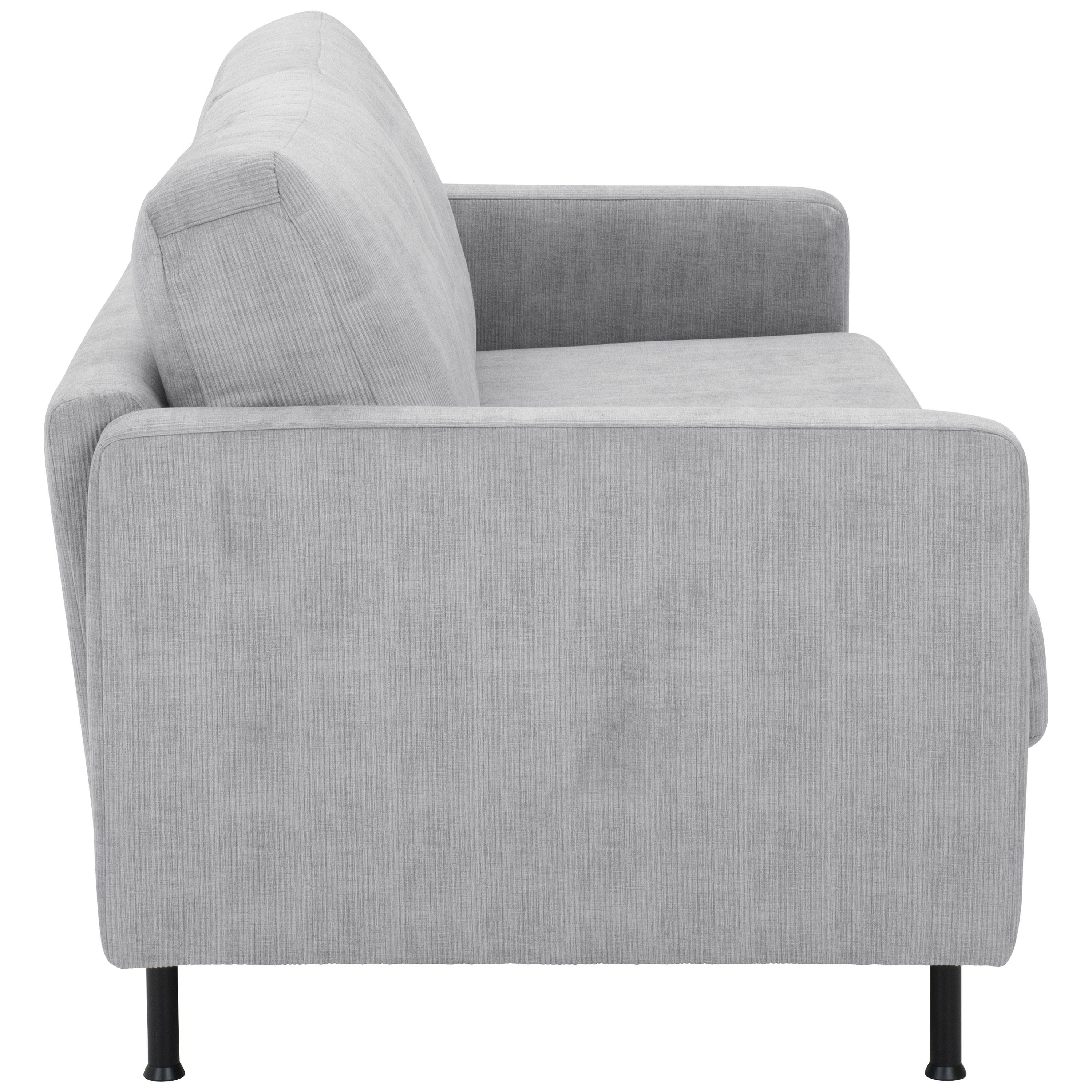 Sofa Sofa Cornelius, 2,5-Sitzer hellgrau Max Cord Winzer®