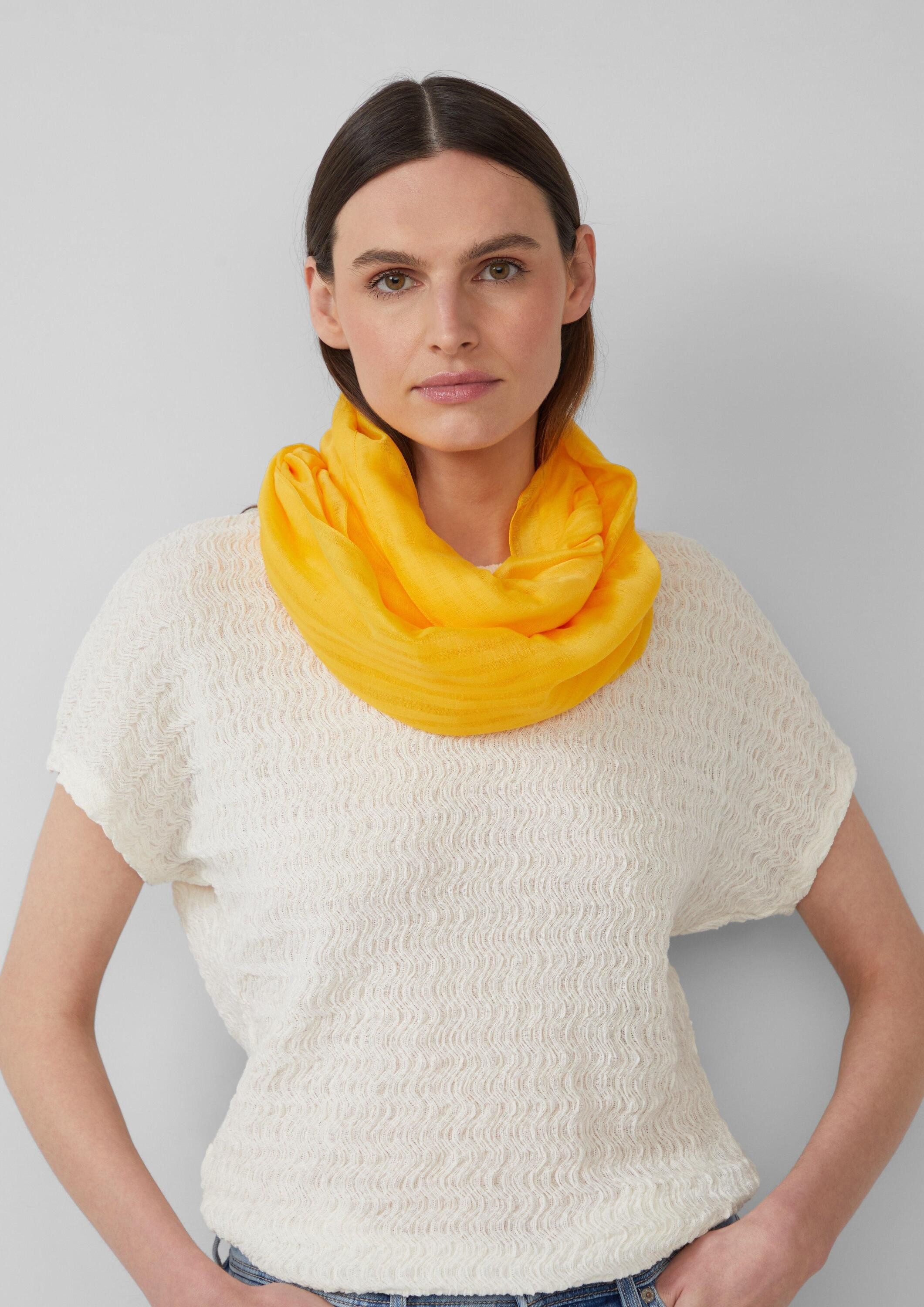 s.Oliver Loop Snood, Unifarbener Loop-Schal günstig online kaufen