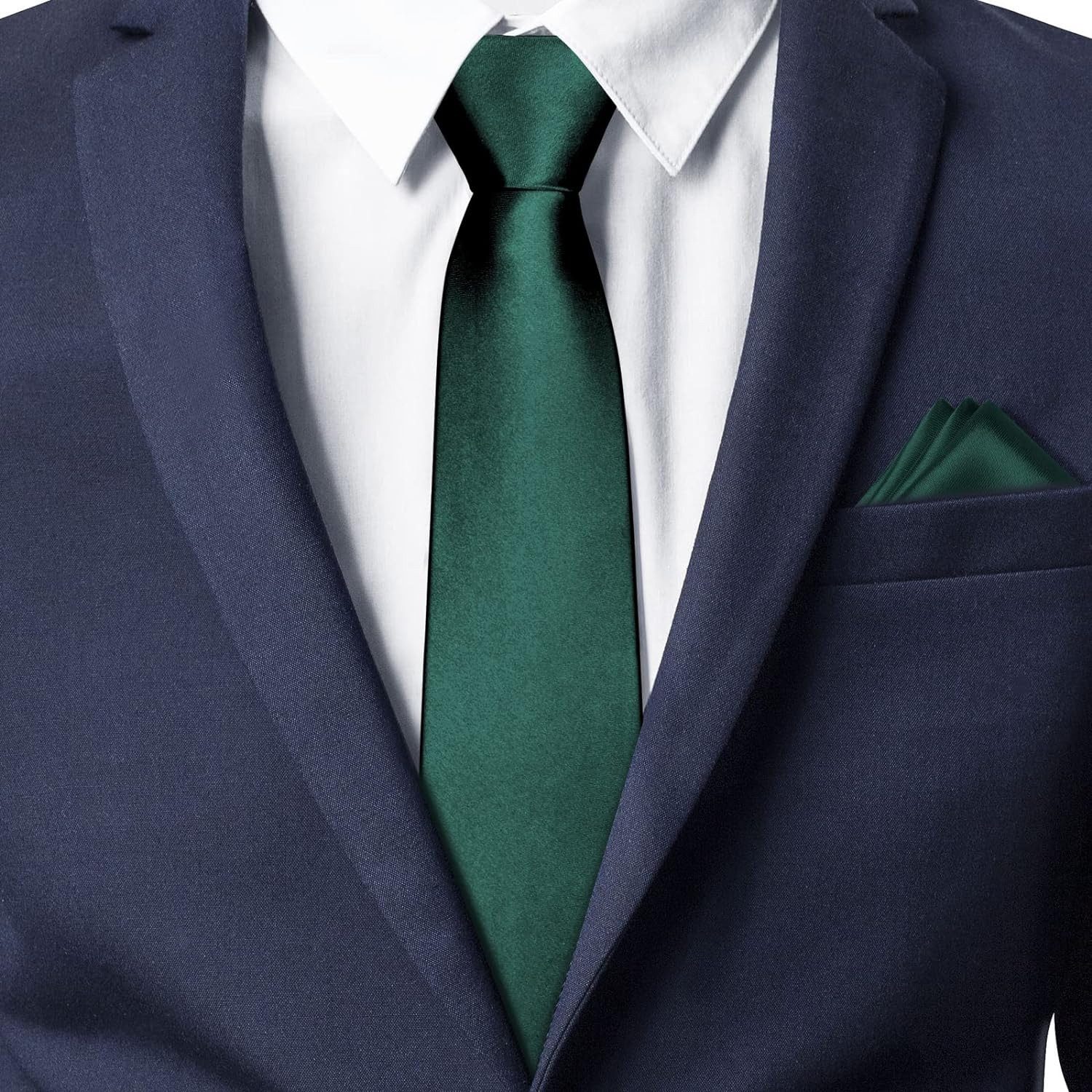 LuxusKollektion Krawatte Krawattenset Grün für Herren günstig online kaufen