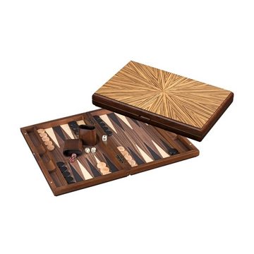 Philos Spiel, Backgammon - Kassette - Kosmas - Holz - gross