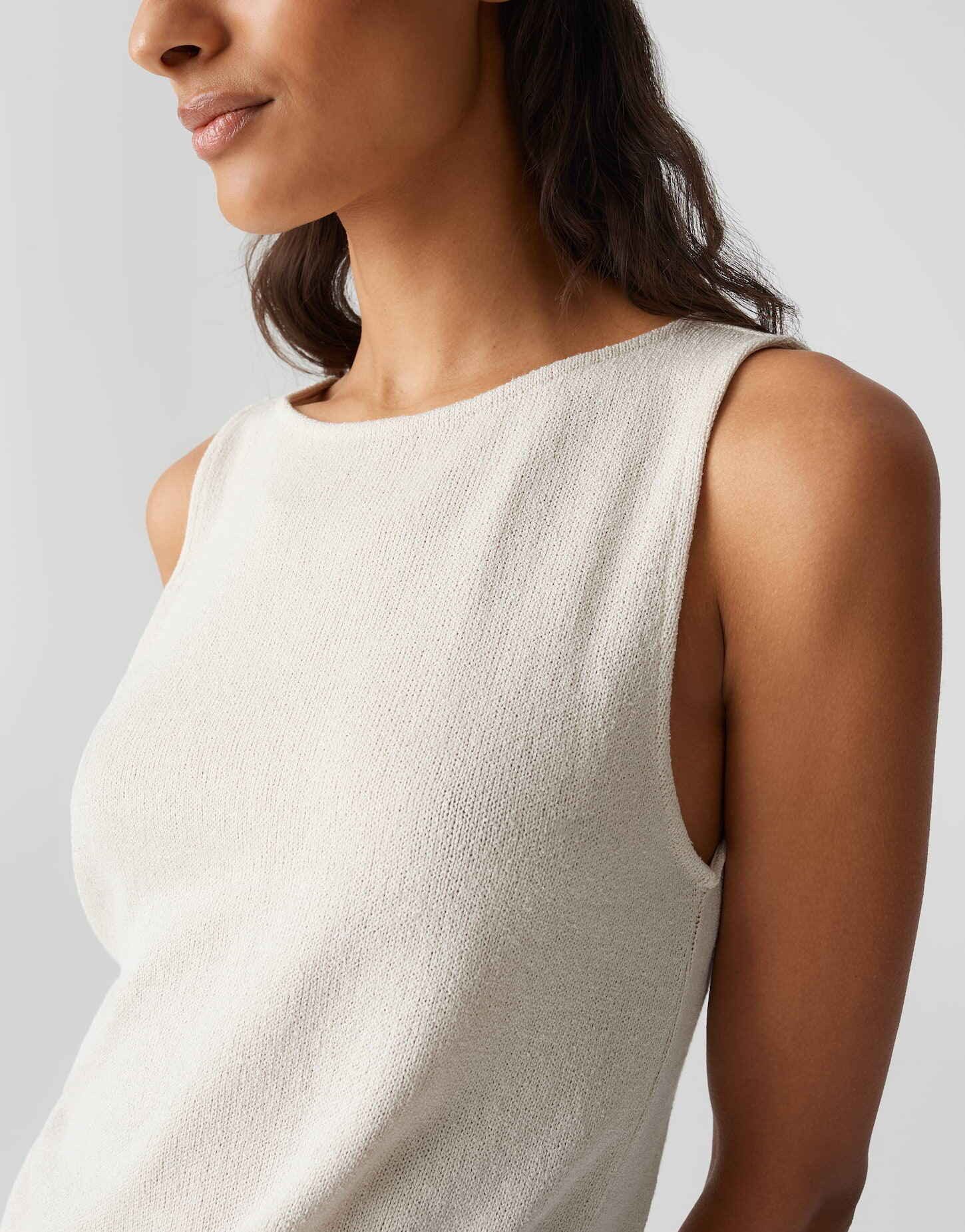 OPUS Shirttop ILONKA Loose in edler Strickoptik