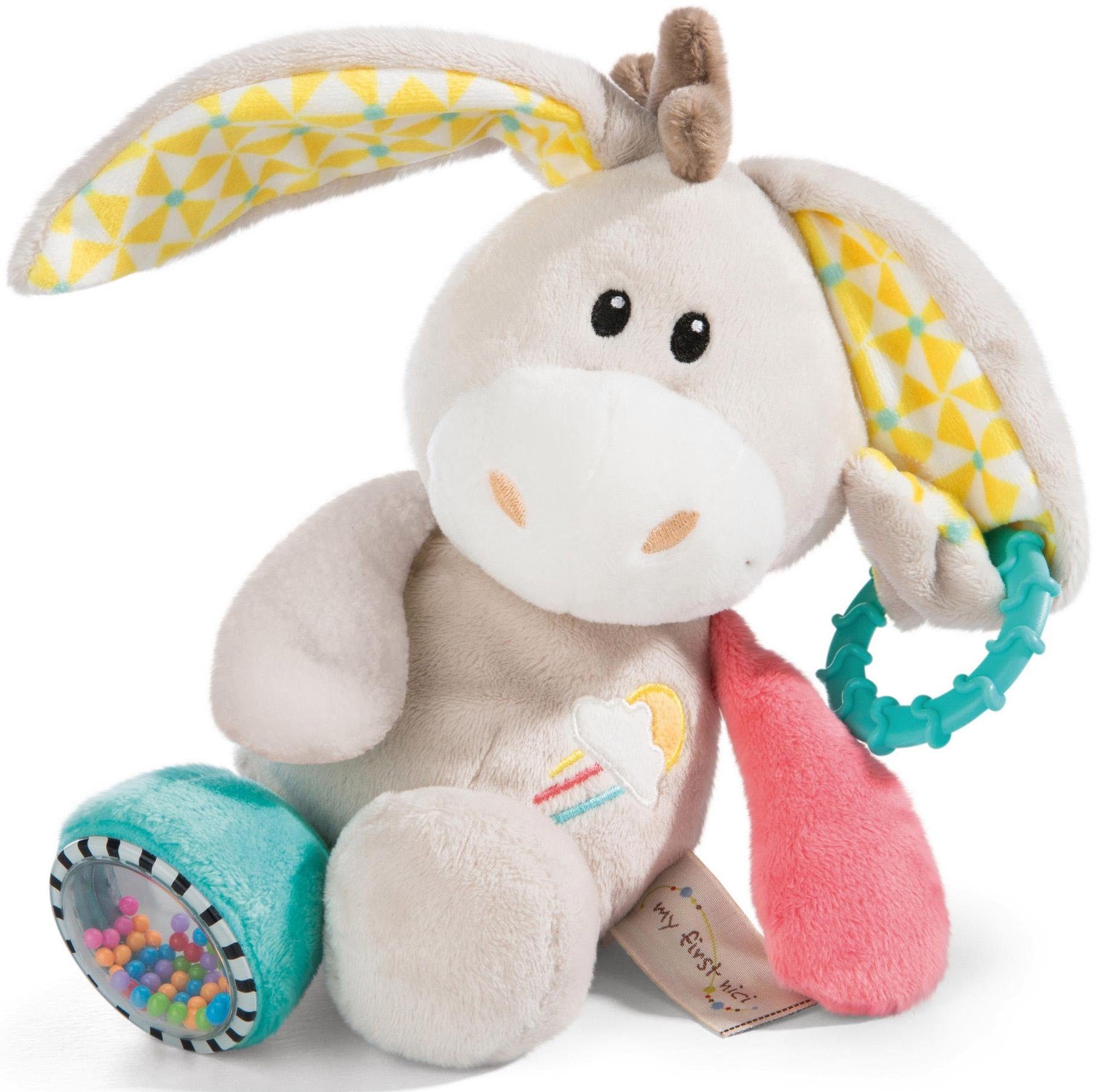 Nici Kuscheltier My First NICI, Activity Esel Muli, 23 cm