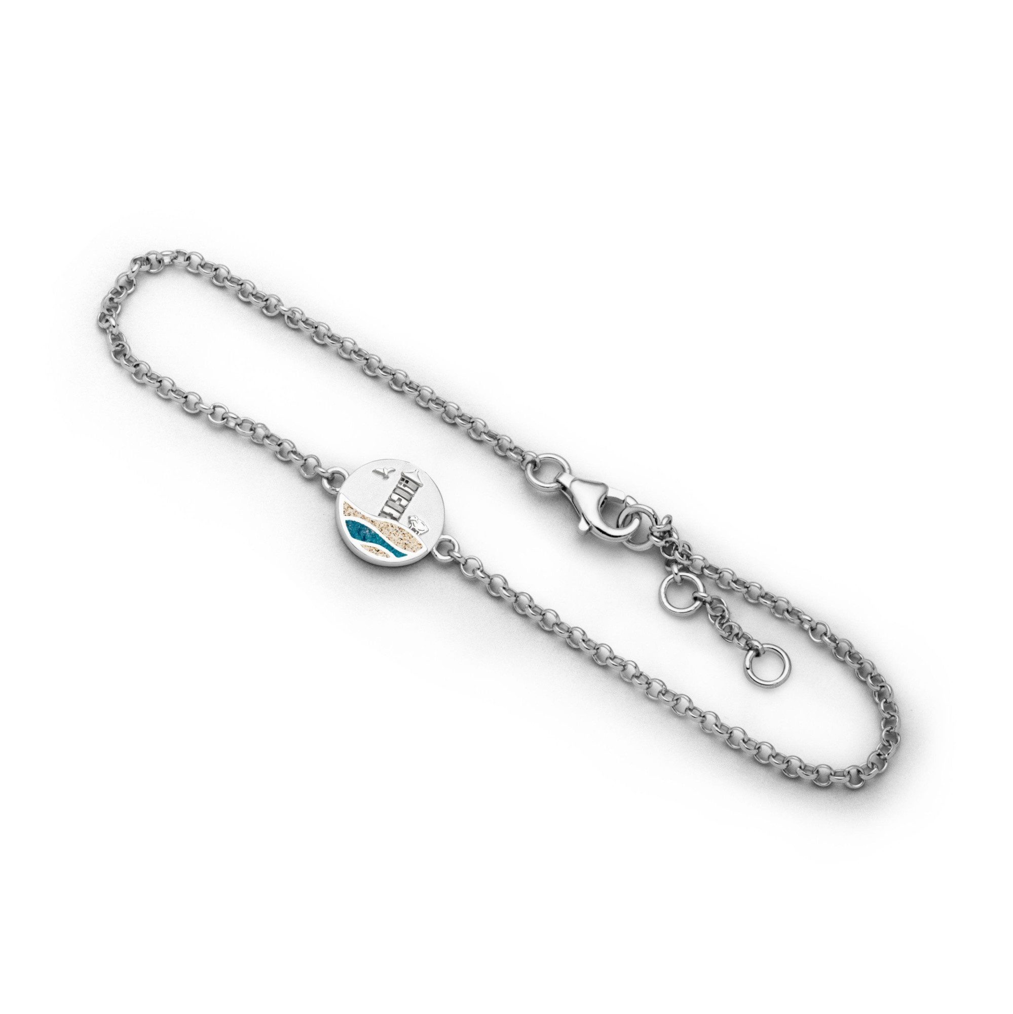 DUR Armband Strandwellen A2007 925 Silber Strandsand Kyanit 16,5+3 cm