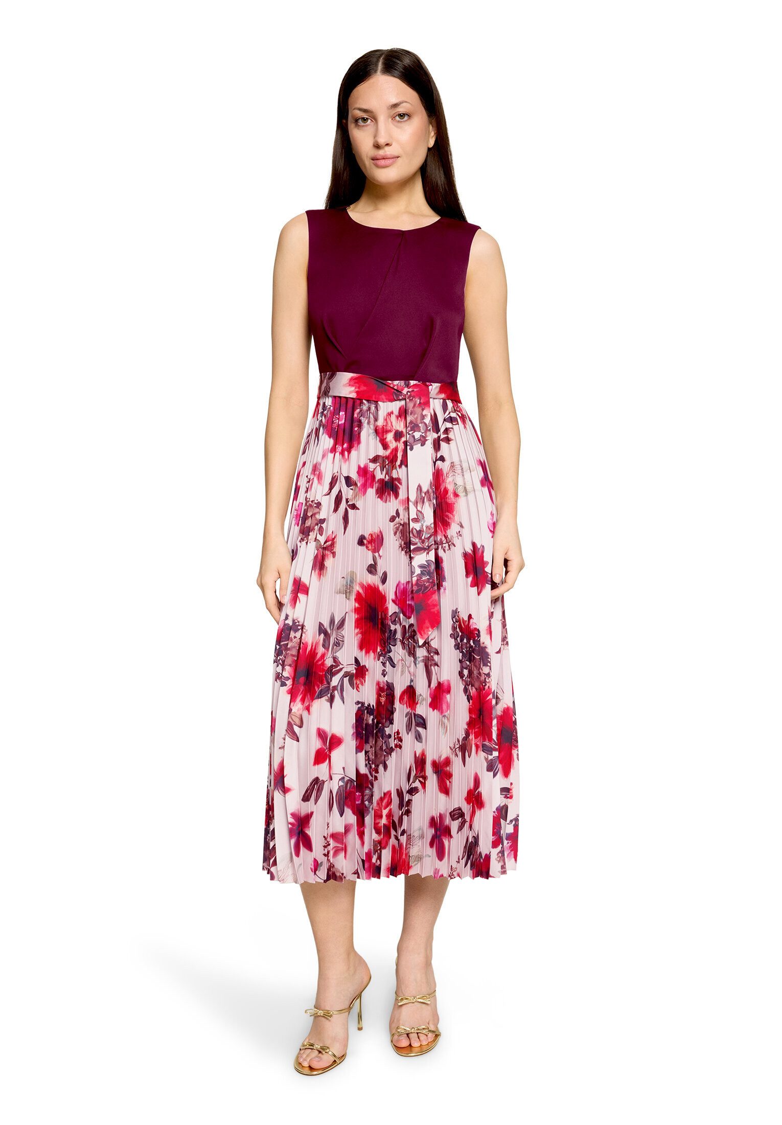 Vera Mont Cocktailkleid Damen mit Plissee