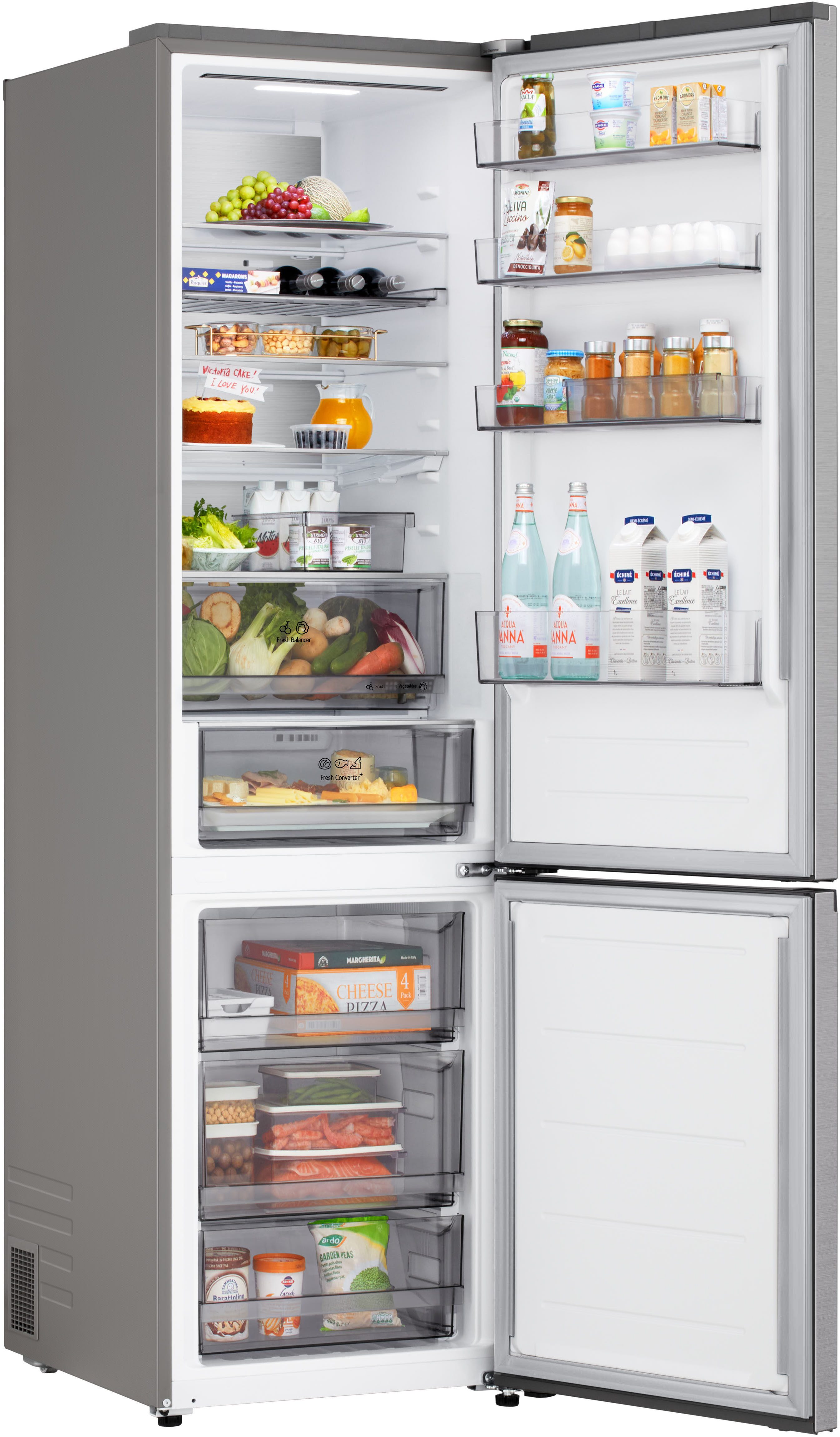 LG Kühl-/Gefrierkombination Serie 5 GBBS525CPY, 203 cm hoch, 59,7 cm breit, Total No Frost, ThinQ mit AI Fresh & Saving Mode – Bild 2 von 5