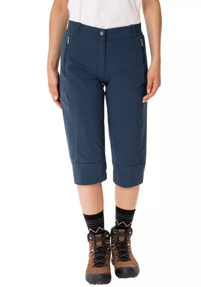 Vaude Caprihose FARLEY STRETCH CAPRI III kurze Hose, elastische Kunstfaser