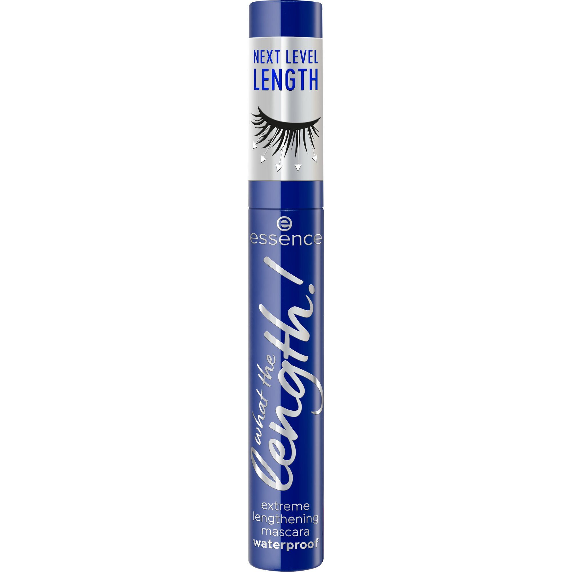 Essence Mascara what the length! extreme lengthening mascara waterproof, 3-tlg.