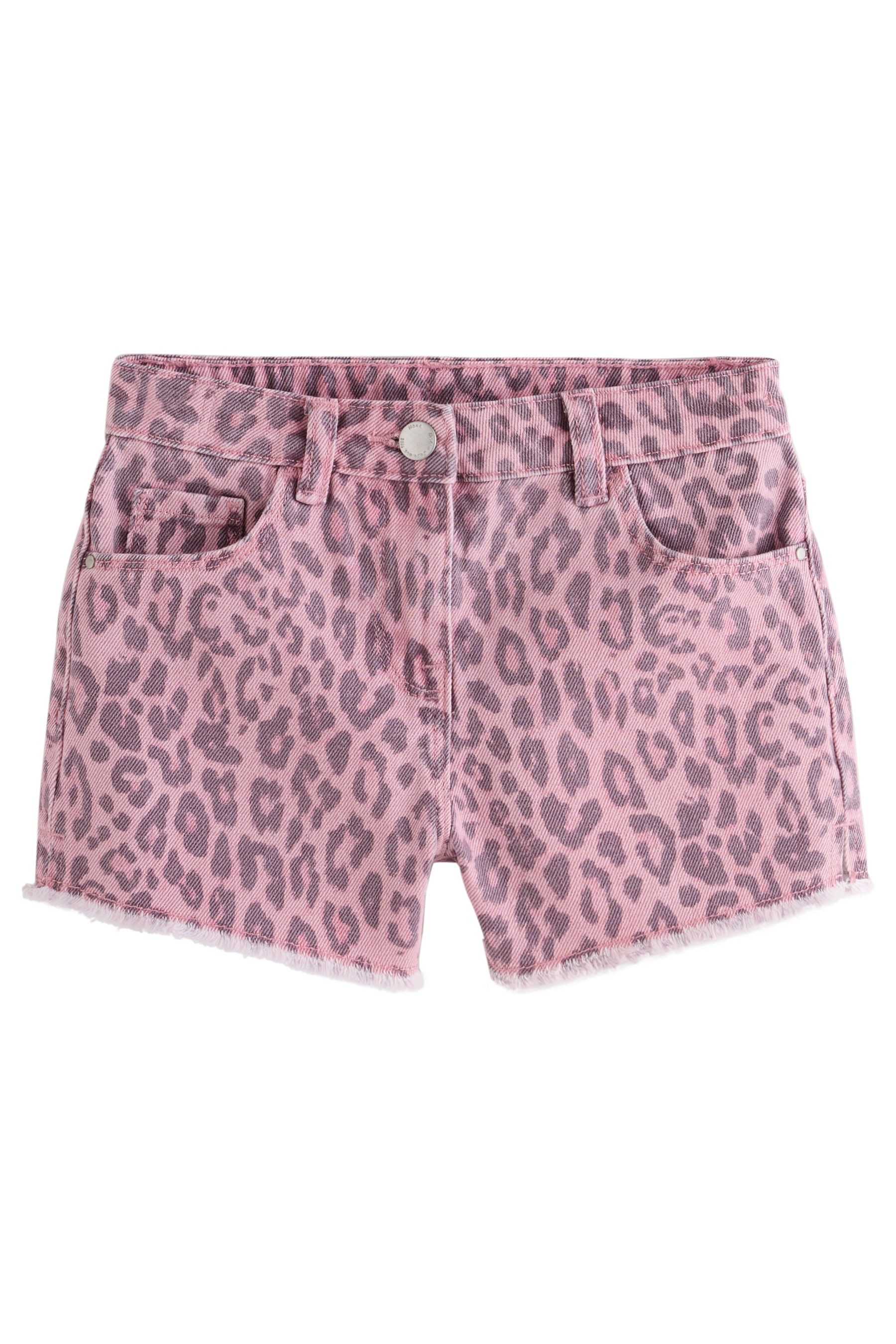 Next Jeansshorts Denim-Shorts mit ausgefranstem Saum, Regular (1-tlg)