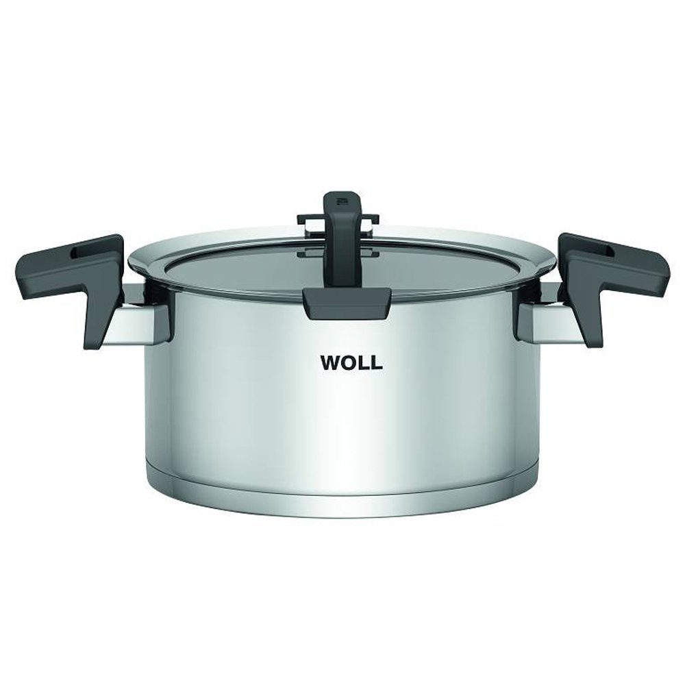 WOLL MADE IN GERMANY Topf-Set Woll Concept 3tlg. Topfset, Induktion, Edelstahl 18/10 (Set, 3-tlg), Induktionsgeeignet