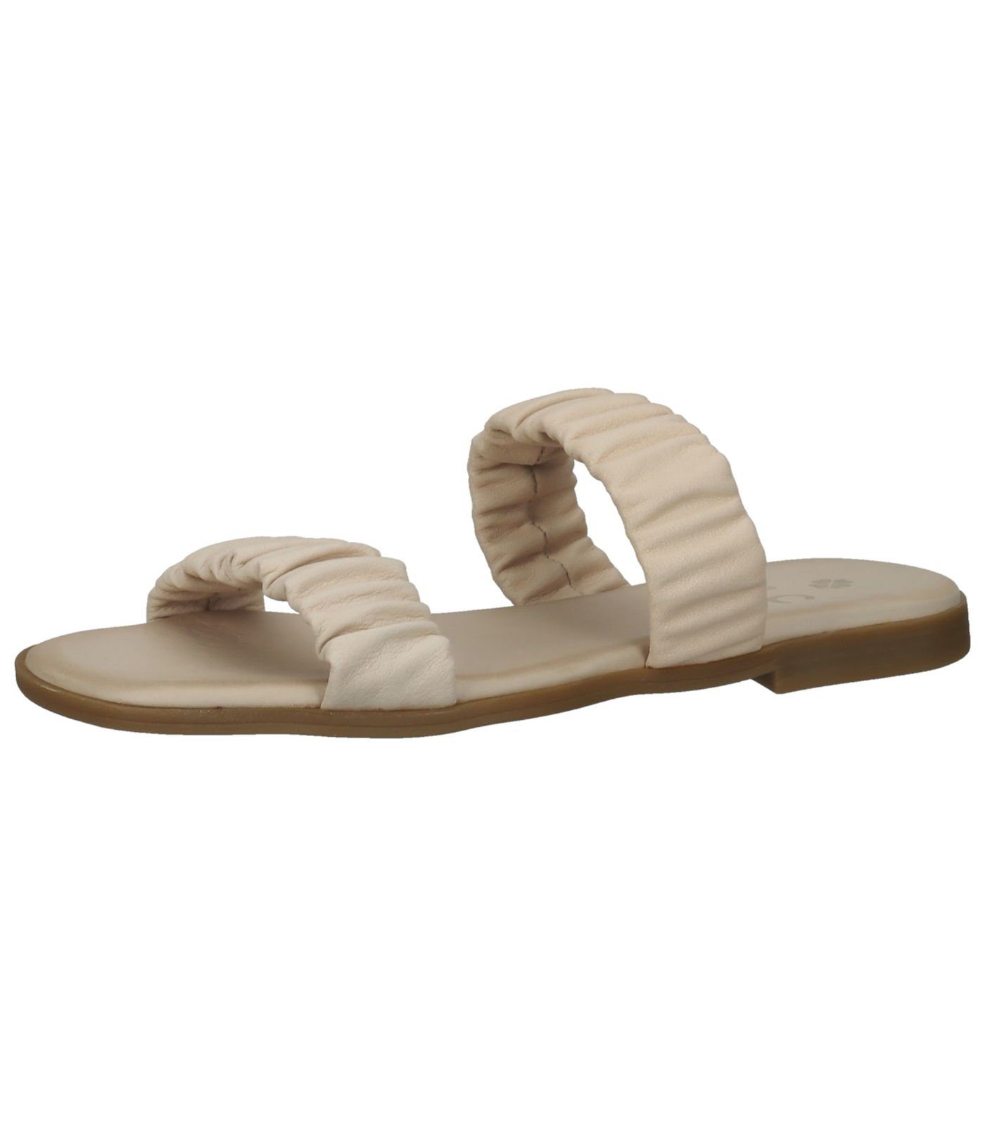 ILC Pantoletten Leder Pantolette Beige