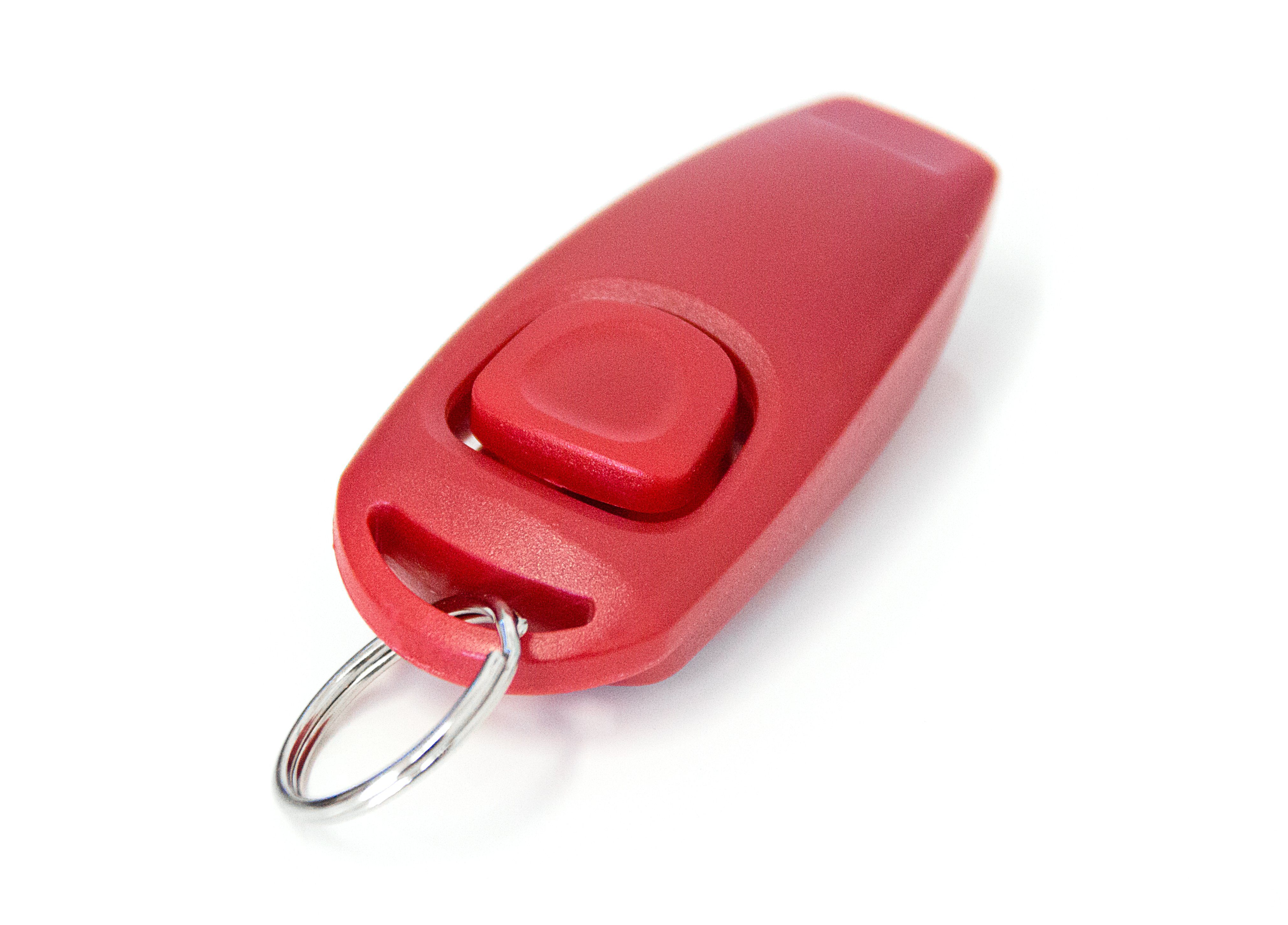 Tier-Clicker 2in1 Klicker und Hundepfeife Hunde Clicker Pfeife Hunderziehung