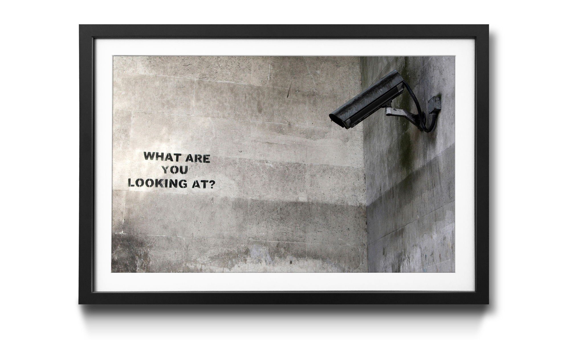 WandbilderXXL Kunstdruck Größen Street View, Wandbild, in erhältlich 4 Banksy