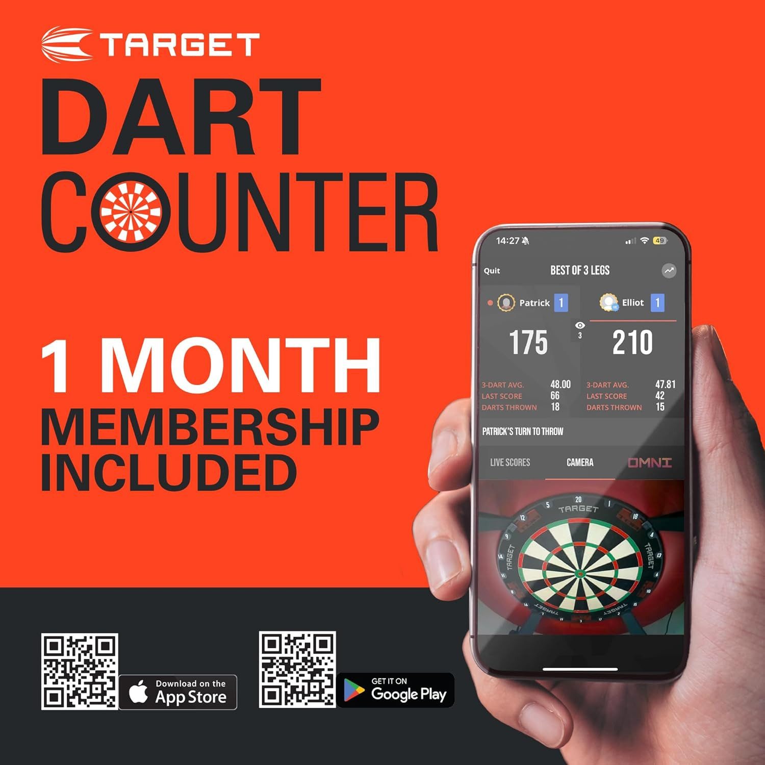 TARGET DARTS Dartpfeil Nathan Aspinall Gen 1 Steeldarts 90% Wolfram, 22G Swiss Points