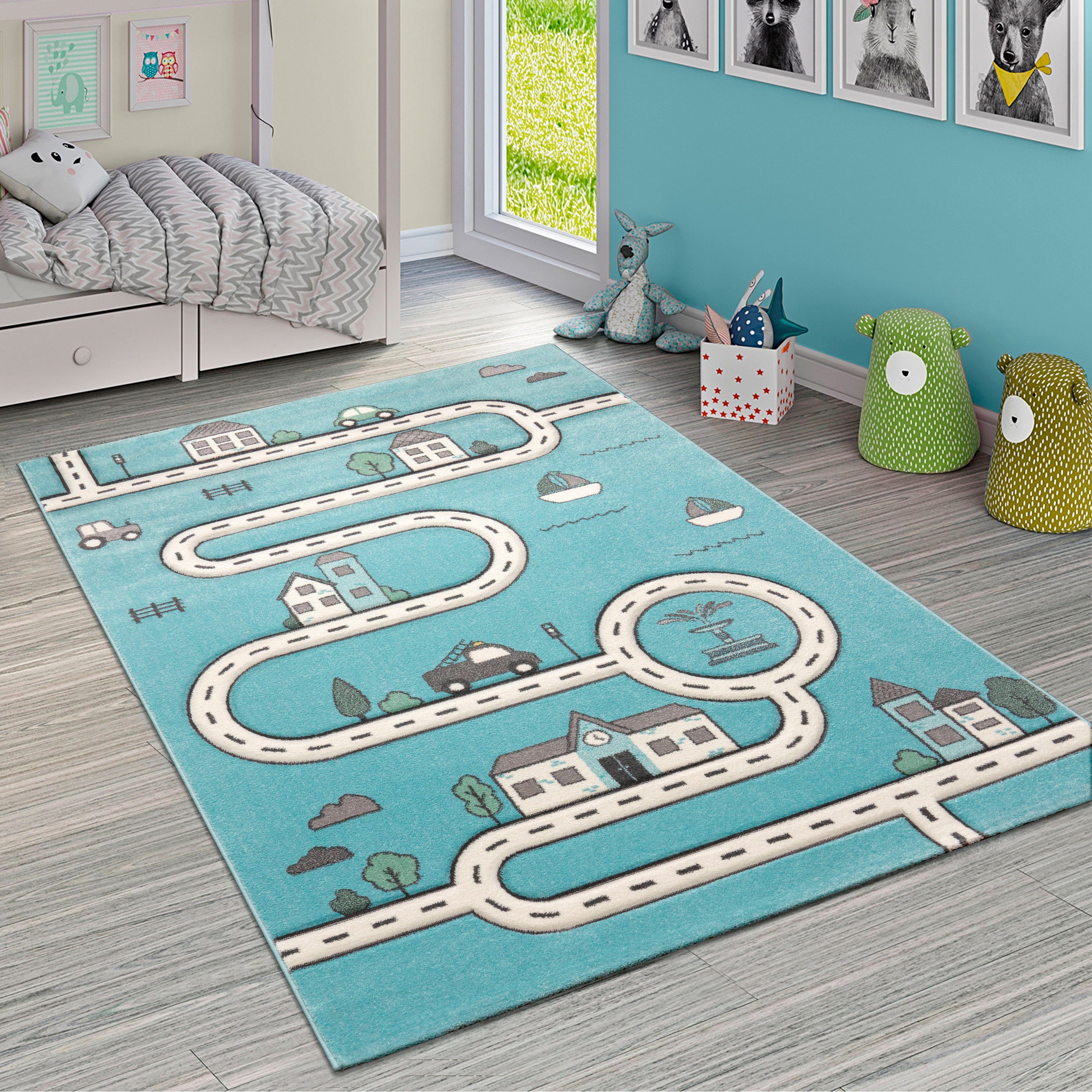 Paco Home Kinderteppich Diamond 710, rechteckig, günstig online kaufen