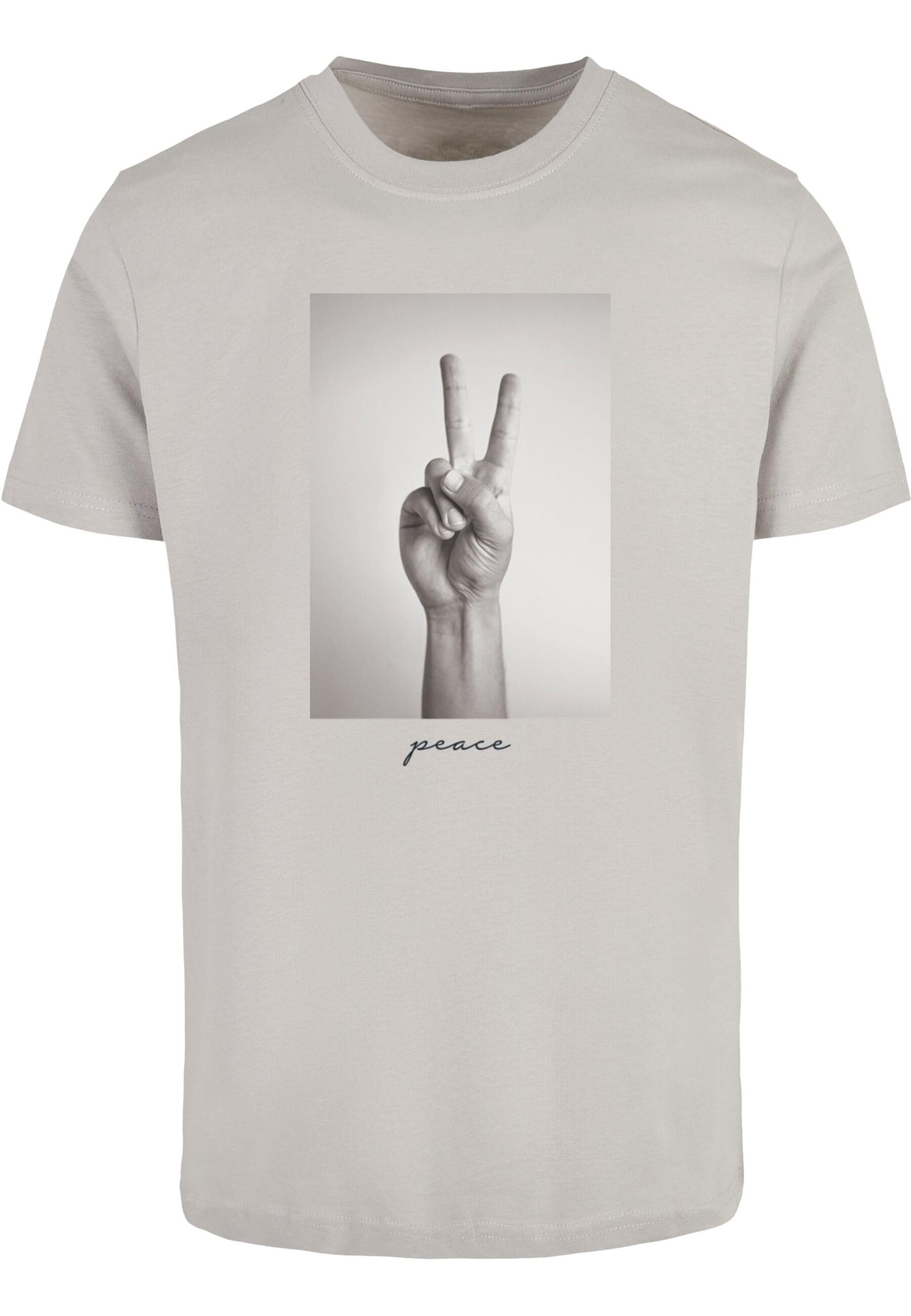 MisterTee T-Shirt MisterTee Herren Peace Sign günstig online kaufen