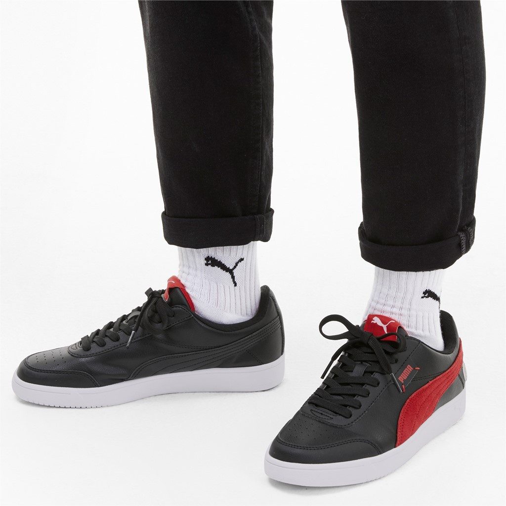PUMA Ferrari Race Court Legend schwarz Herren Sneaker