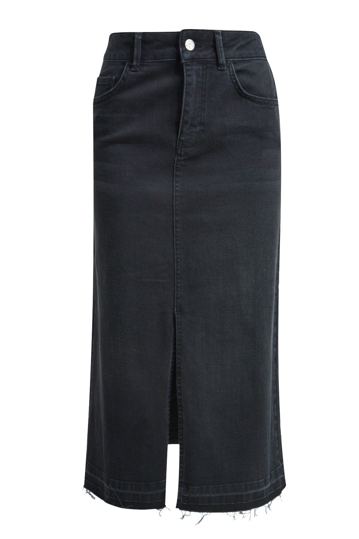 Milano Italy Jeansrock Milano Italy Jeansrock - schwarz (1-tlg) günstig online kaufen