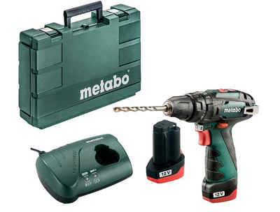 metabo Akku-Schlagschrauber POWERMAXX SB BASIC (600385500), 1400,00 U/min, 34,00 Nm, mit Akku und Ladegerät