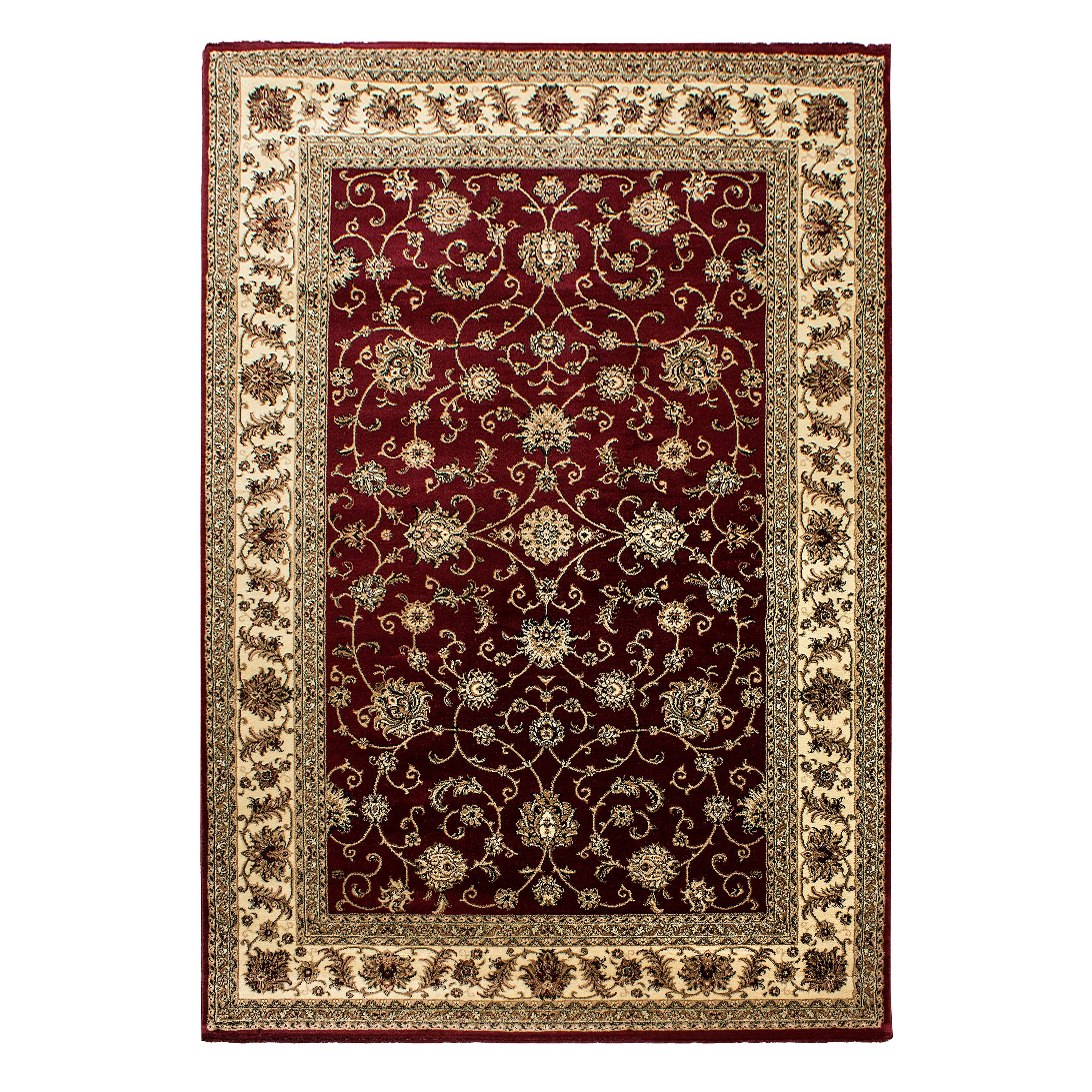 KADIMA DESIGN Teppich TANNHEIM Wohnzimmer Schlafzimmer Orientalisch Orient Waschbar Edel, Läufer, Höhe: 14 mm, Rot, 80x150 cm, Wohnzimmerteppich Esszimmer Strap – Bild 2 von 5