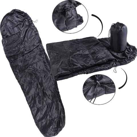 Mil-Tec Schlafsack Militär Commando Schlafsack mit Packsack
