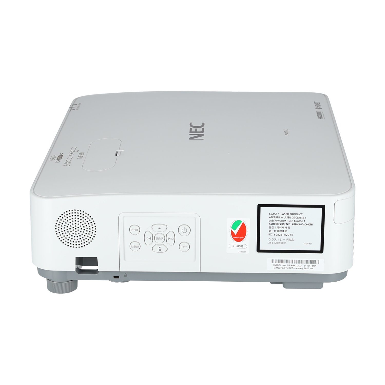 NEC P547UL Beamer (5400 lm, 500000:1, 1920 x 1200 px)