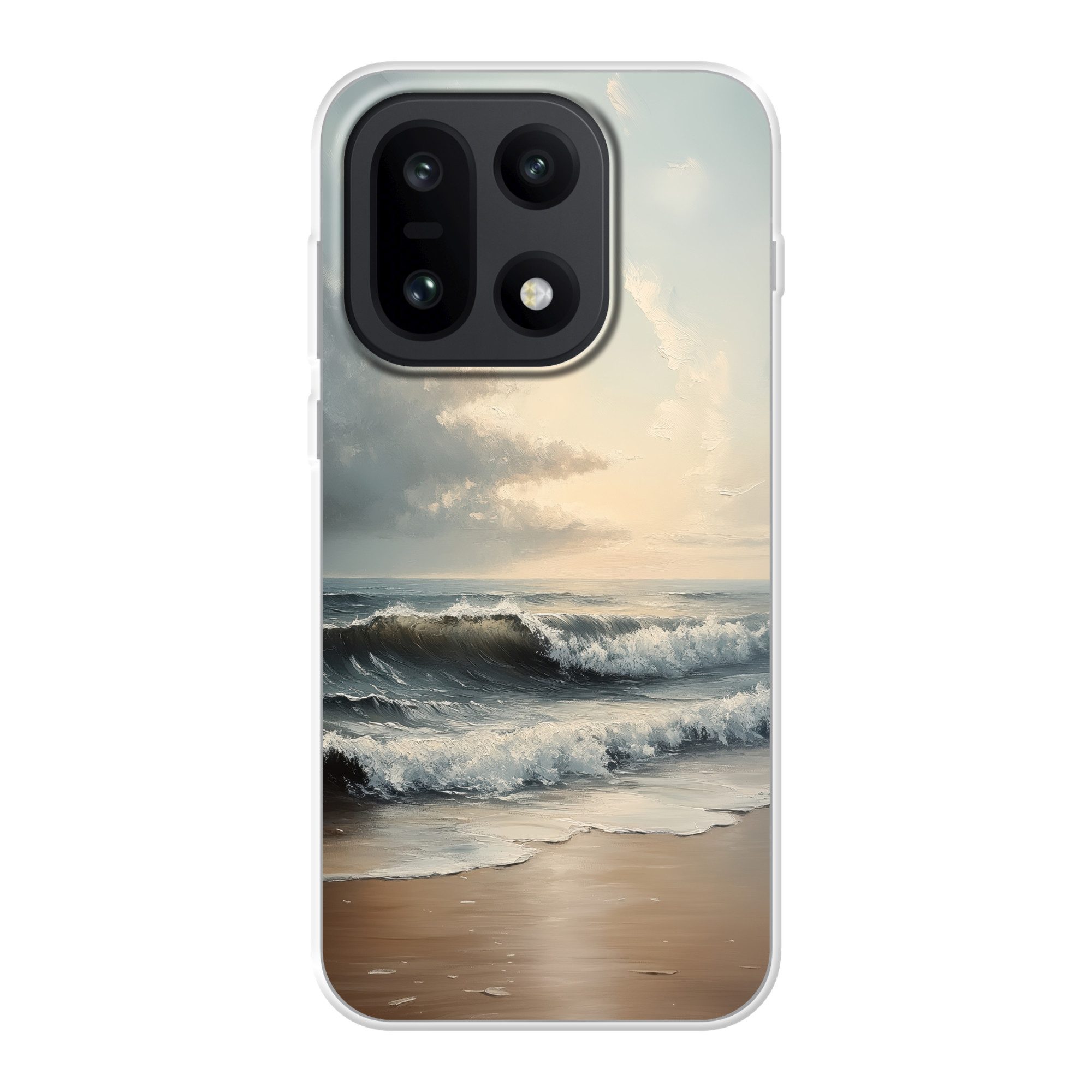 MuchoWow Handyhülle für OnePlus 15 Strand - Meer - Sonnenuntergang, Phone Case, Silikon, Schutzhülle Dünn