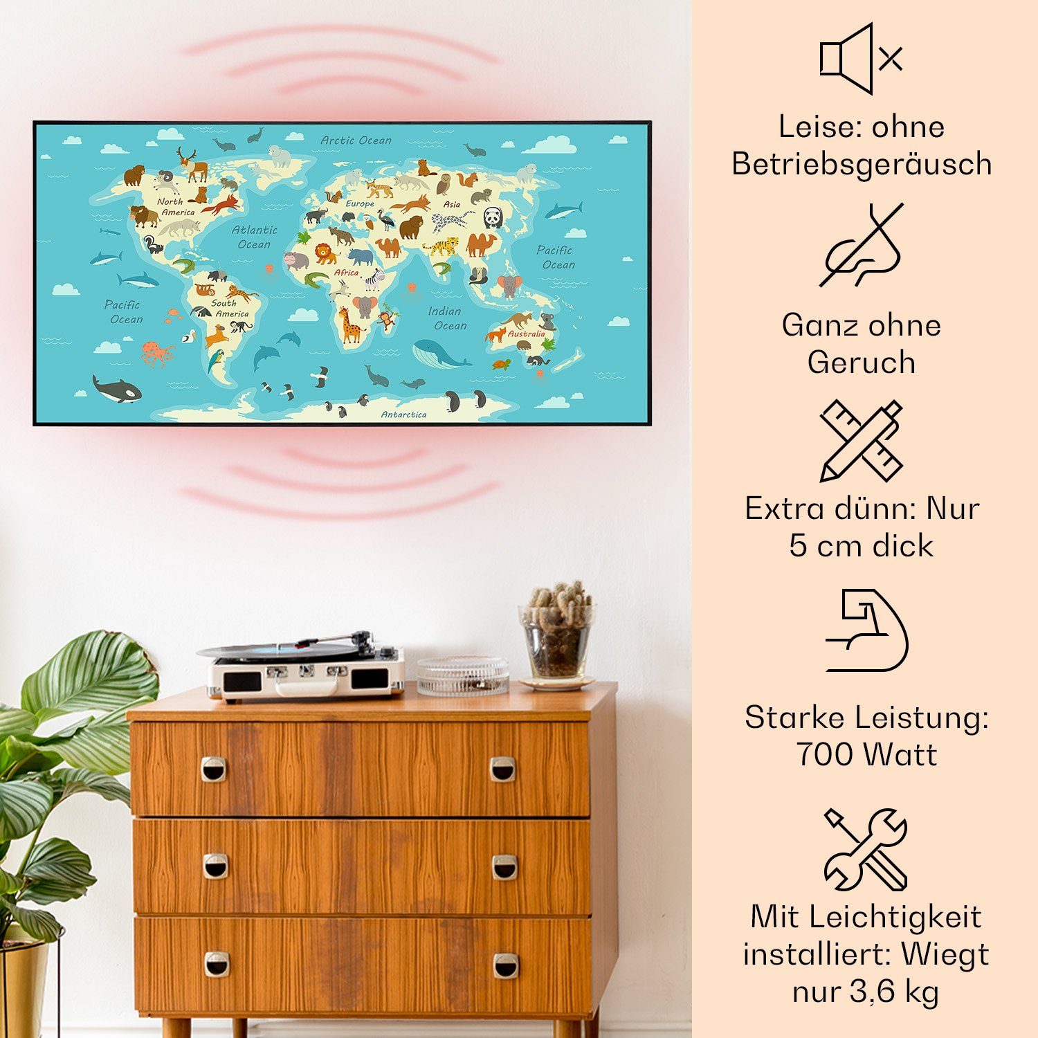 Klarstein Heizkörper Wonderwall Air Art Smart günstig online kaufen