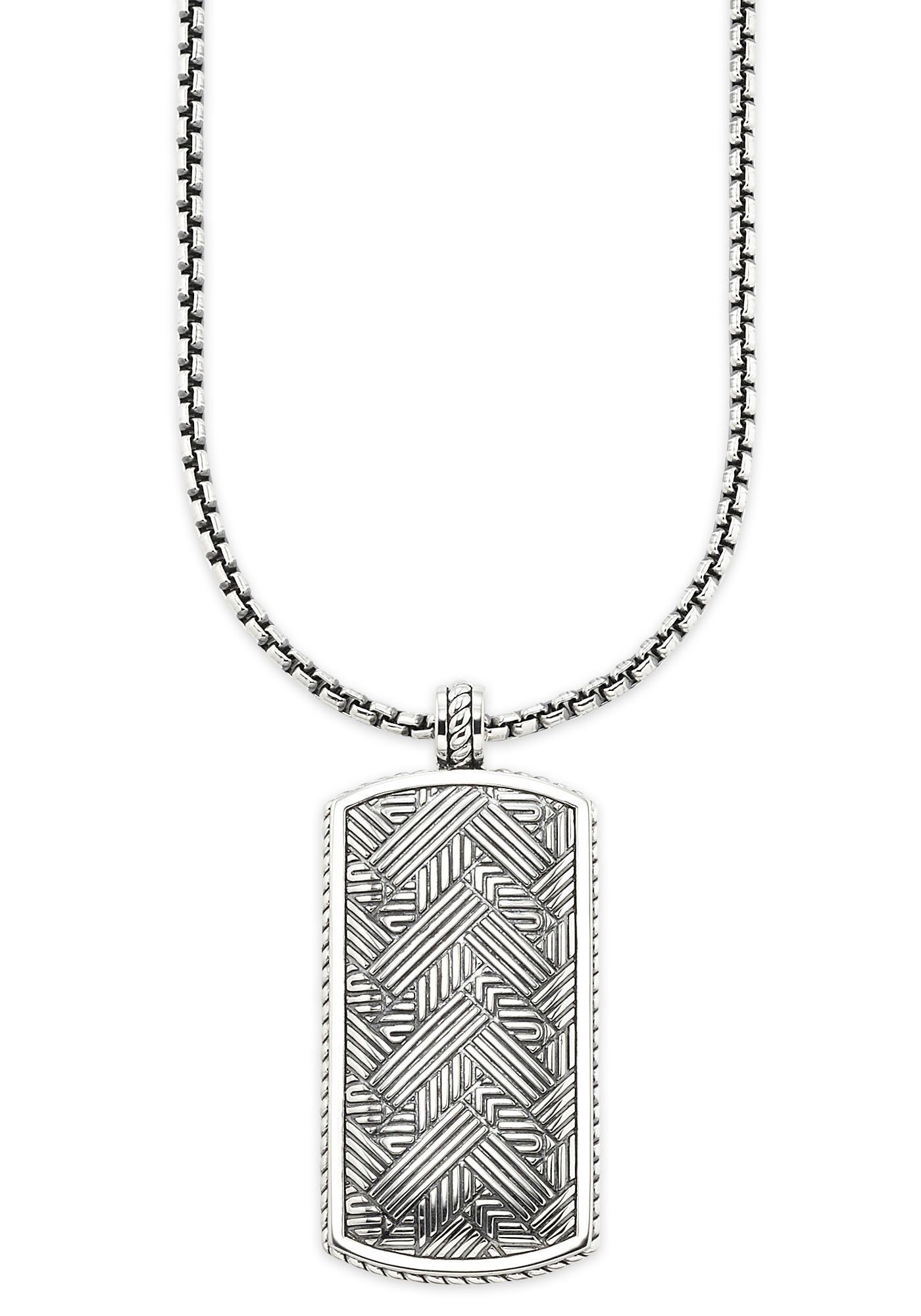 BALDESSARINI Silberkette - Baldessarini Herren-Kette Halskette Silber, hochwertiger Schmuck 925er Baldessarini