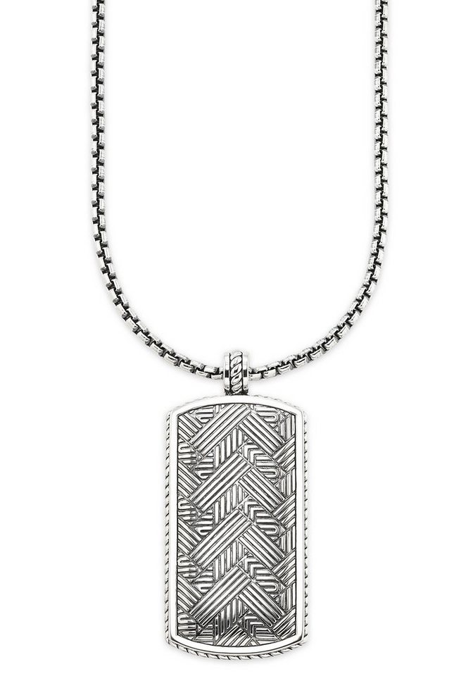 BALDESSARINI Silberkette Baldessarini Herren-Kette 925er Silber,  hochwertiger Baldessarini Schmuck - Halskette