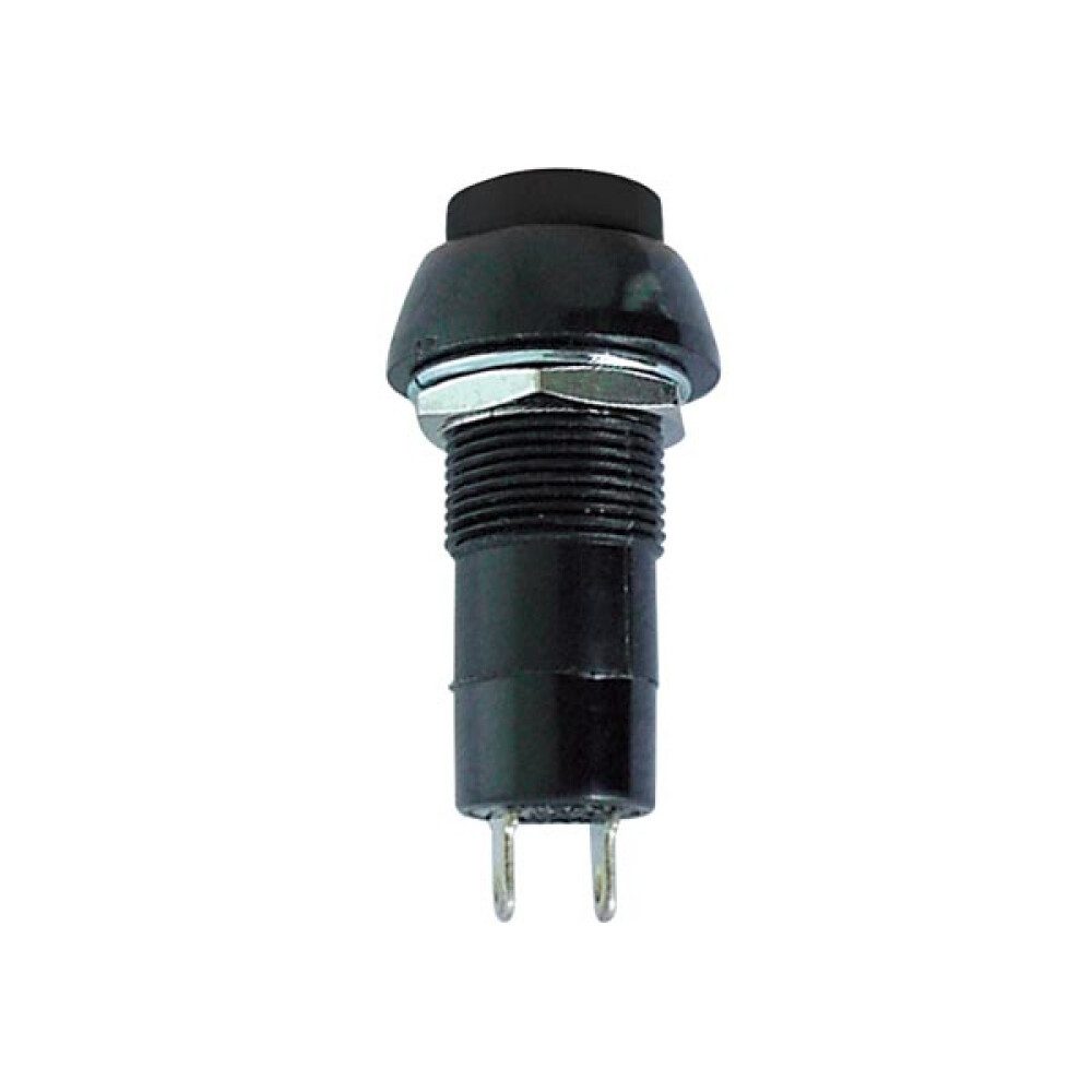 Velleman R18-25A - DRUCKSCHALTER - 1P AUS-EIN - SCHWARZE SCHUTZKAPPE - 1 A / 12 Labor-Netzteil
