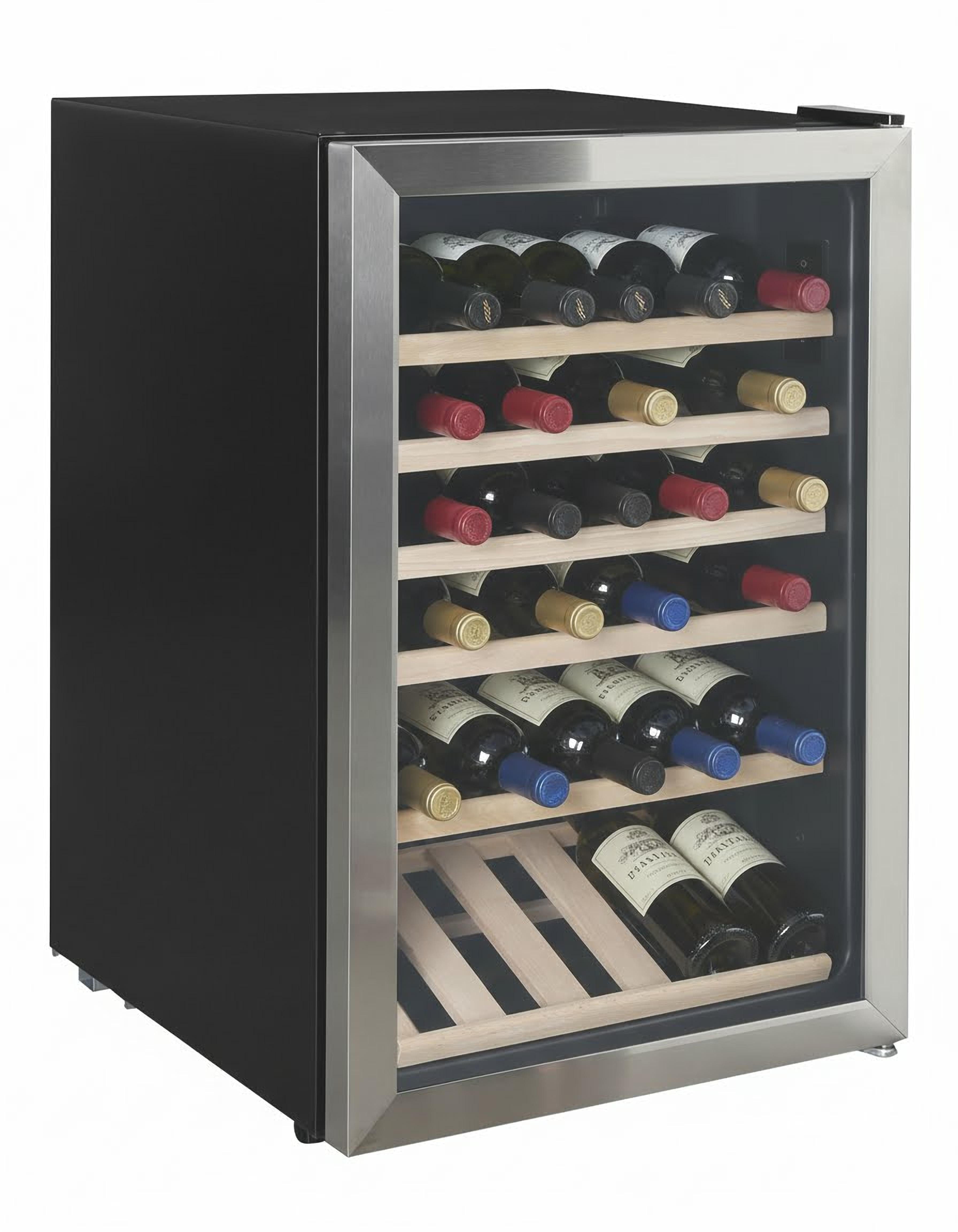 Hanseatic Weinkühlschrank HWC45FCBH, für 45 Standardflaschen á 0,75l