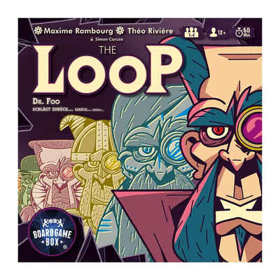 Board Game Box Spiel, Brettspiel »Board Game Box - The Loop inkl. Loopsticker & Loop Cubes Set«