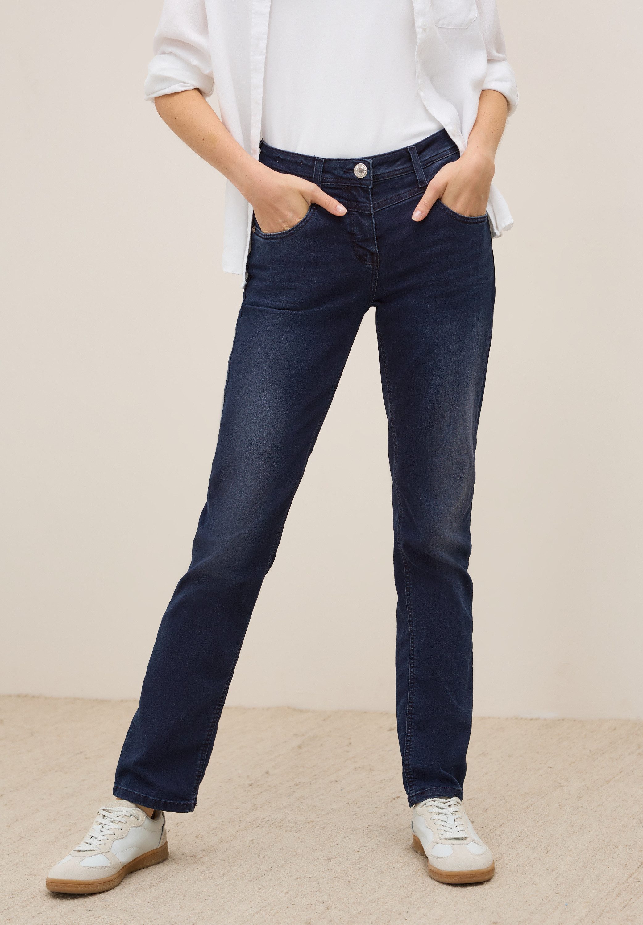 CECIL Comfort-fit-Jeans Middle Waist – Bild 3 von 5
