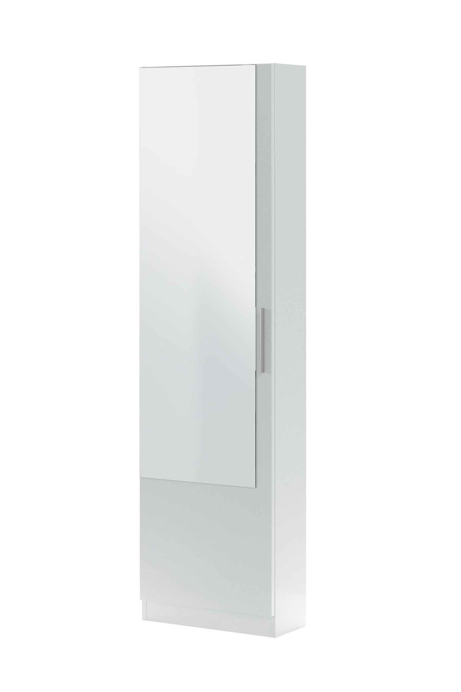 freiraum Schuhschrank KRISTAL in Artik Weiß - 50x180x22 (BxHxT)