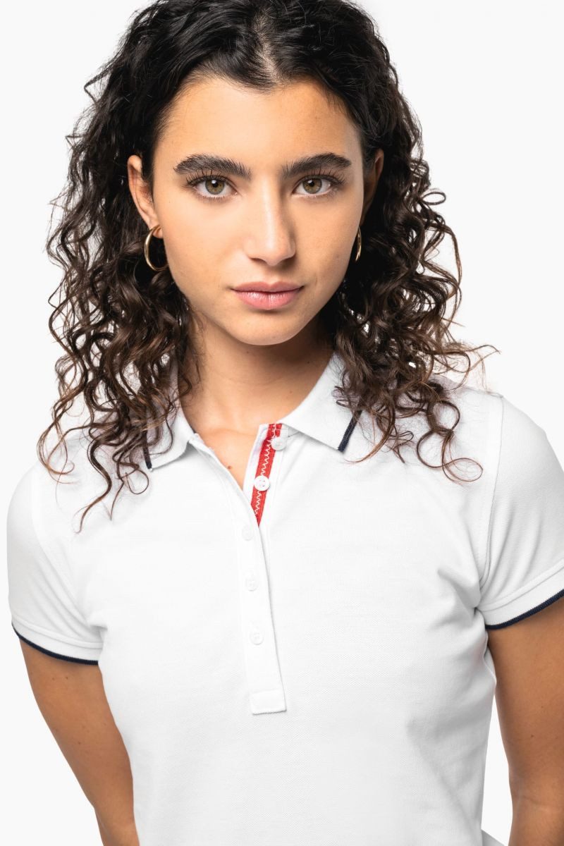 Kariban Poloshirt Damen Poloshirt Kurzarm