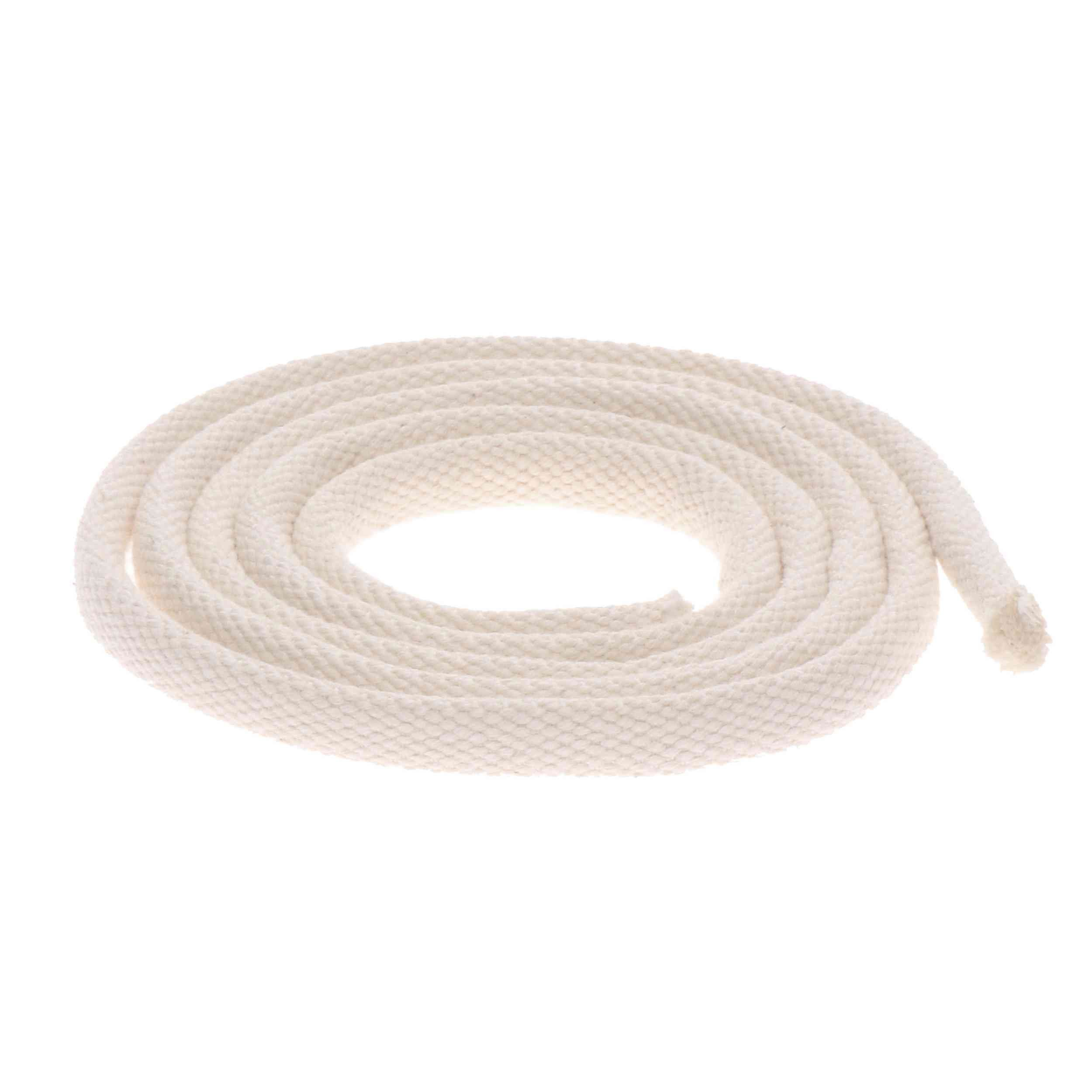 NKlaus Windlicht Runddocht 5,5mm Ø – 1m Ersatzdocht Gartenfackel & Bambusfackel