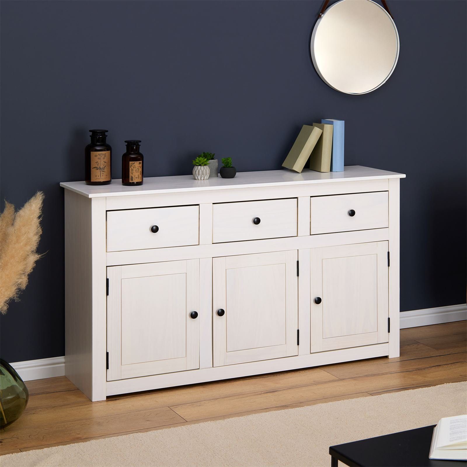 CARO-Möbel Sideboard PAULO, Sideboard Kommode Küchenschrank günstig online kaufen