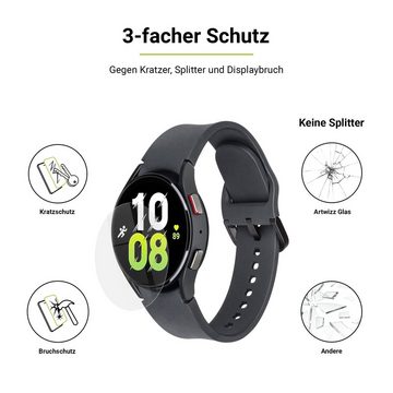 Artwizz Schutzfolie SecondDisplay Displayschutz aus Sicherheitsglas, Samsung Galaxy Watch 5 (40mm) / Huawei Watch GT