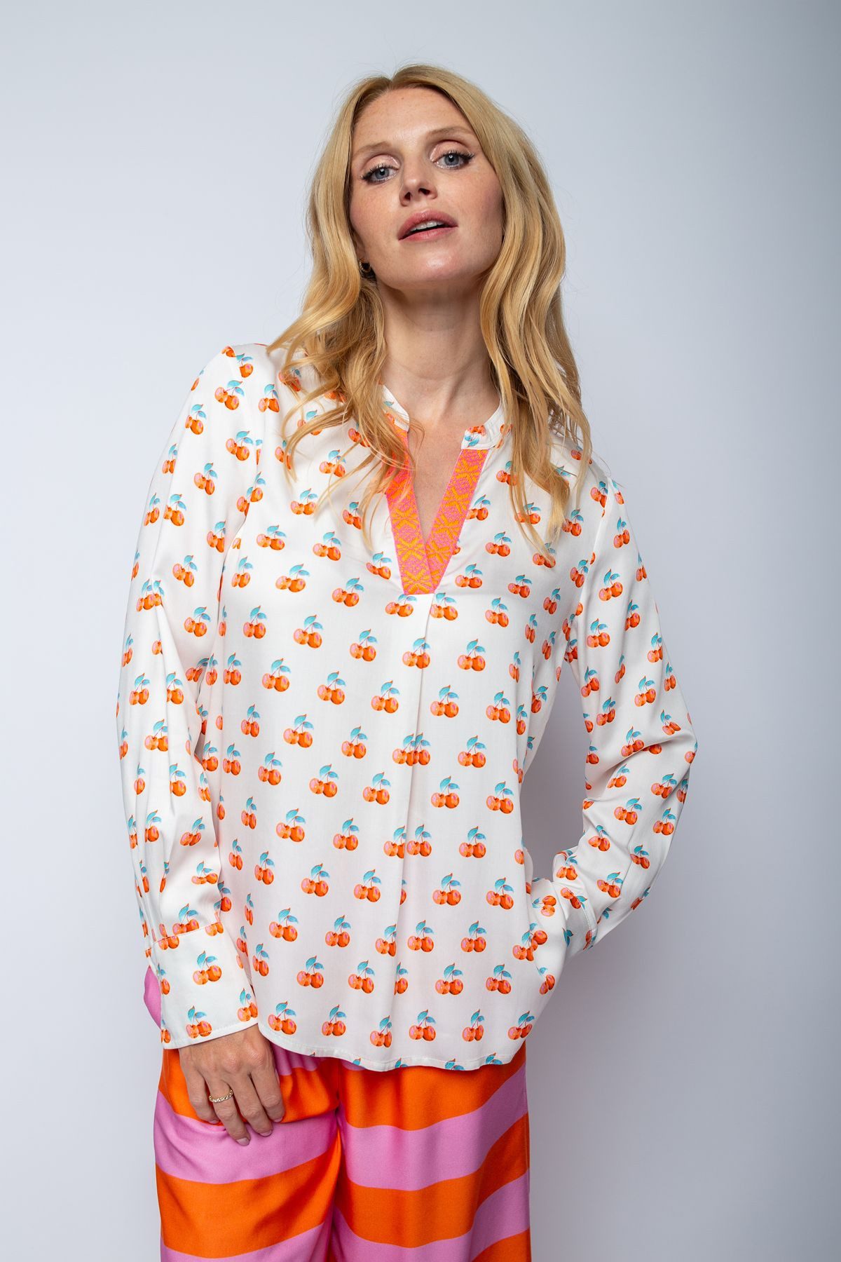 Klassische Bluse