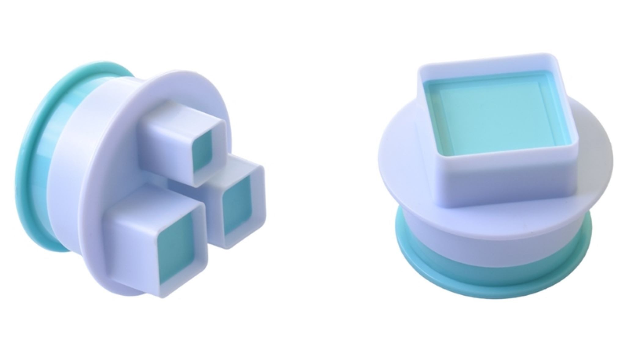 CakeLand Kugelausstecher Produktbeschreibung: Ausstecher Quadrate – Set für Zuckerpaste