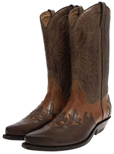 FB Fashion Boots CARLOS Cognac Marron Westernstiefel Braun Cowboystiefel