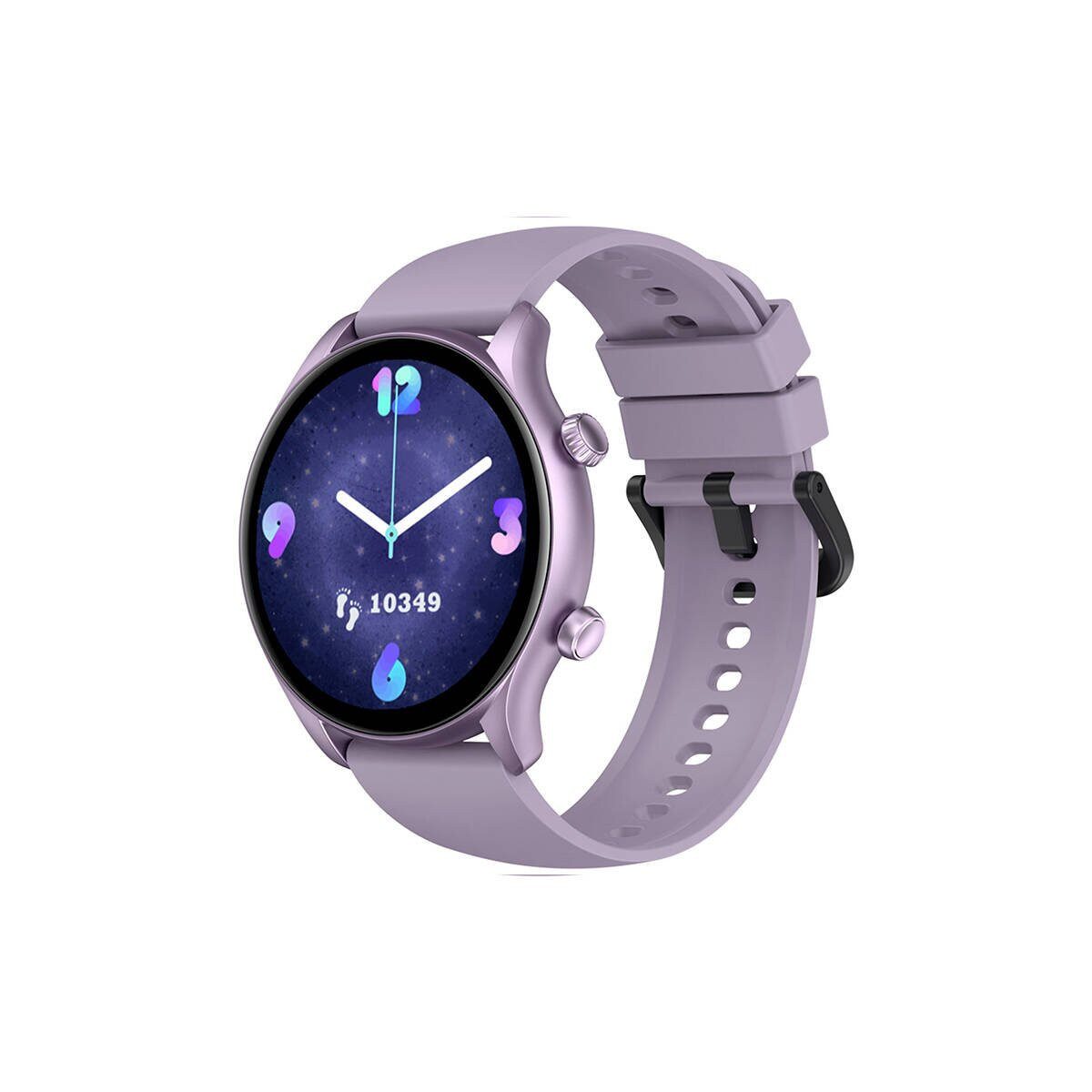 Zeblaze Zeblaze Btalk 3 Plus Smartwatch AMOLED Lila Smartwatch, 1-tlg.