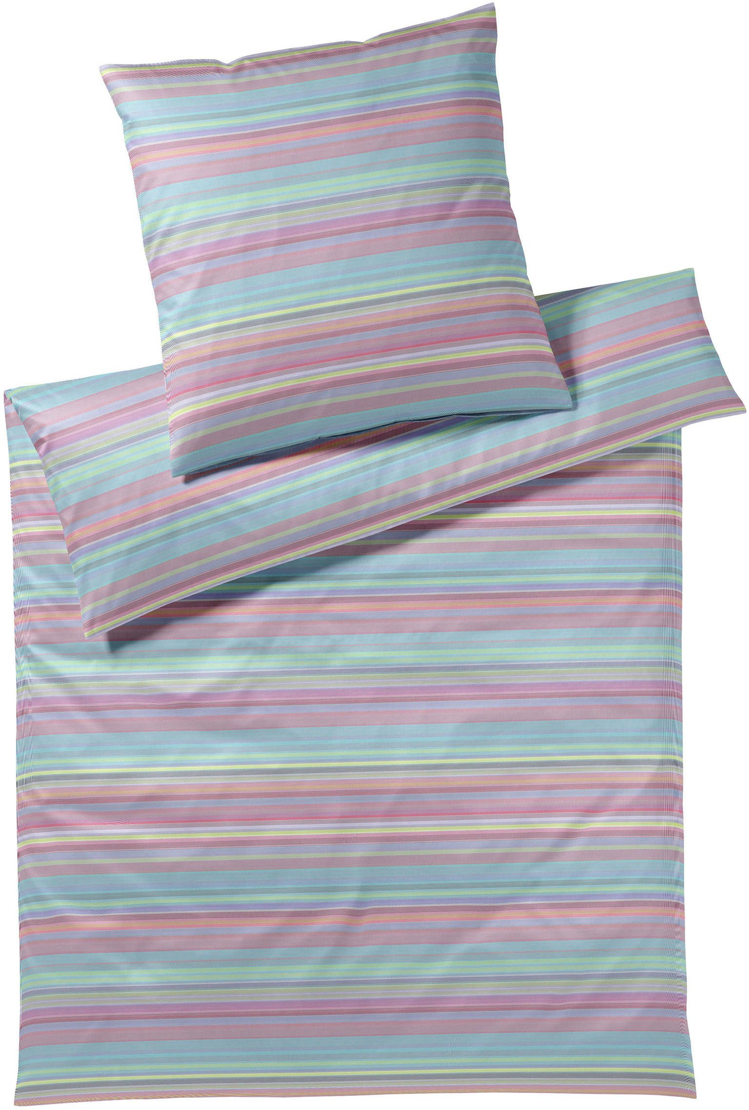 Elegante Bettwäsche "Facet" 2 tlg. angenehmes Hautgefühl günstig online kaufen